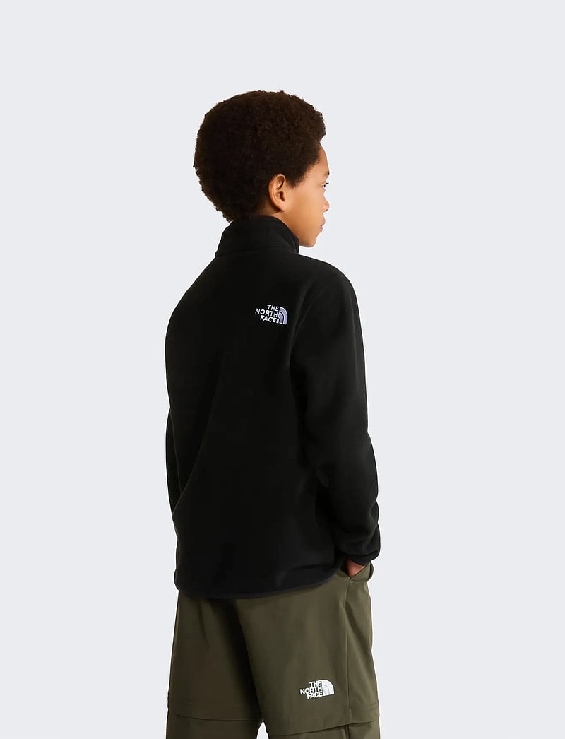 The North Face - TEEN GLACIER 1/4 ZIP PULLOVER - isolerede jakker - tnf black - 5
