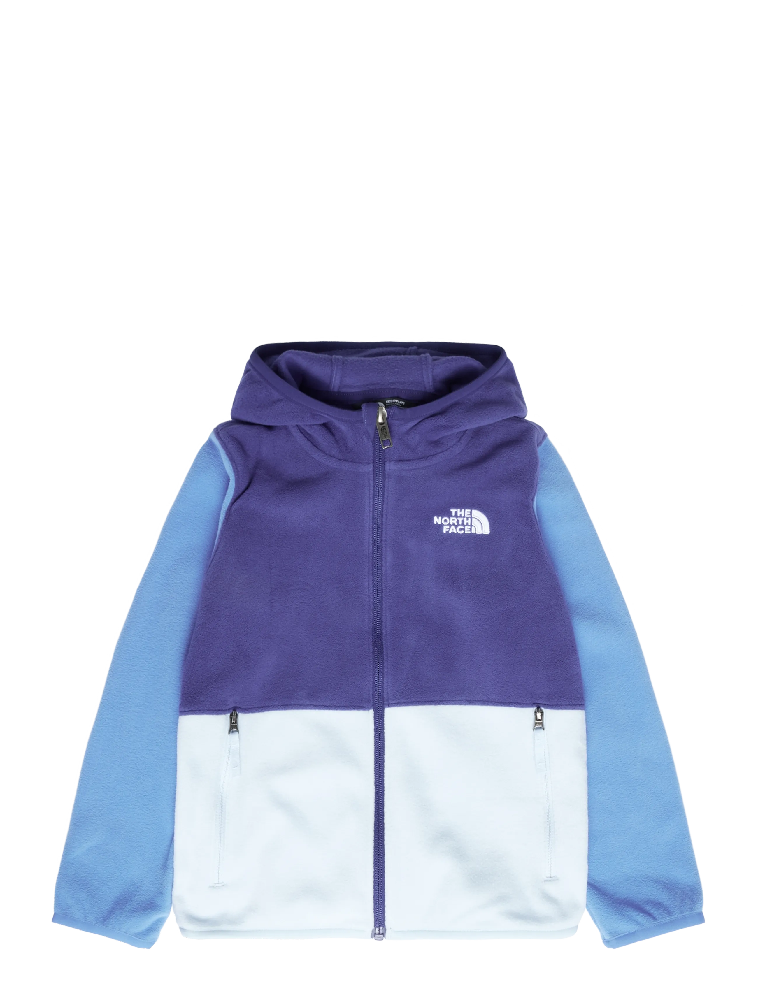 The North Face KID GLACIER FZ HOODIE - Fleecejacken - BOLD BLUE/POLAR HAZE/AC / blue