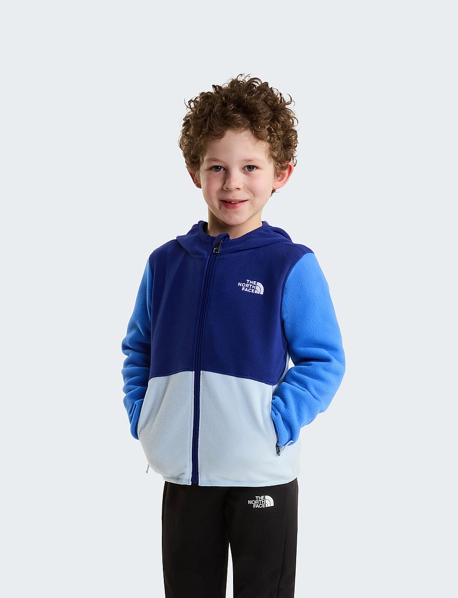 The North Face - KID GLACIER FZ HOODIE - isolierte jacken - bold blue/polar haze/ac - 0