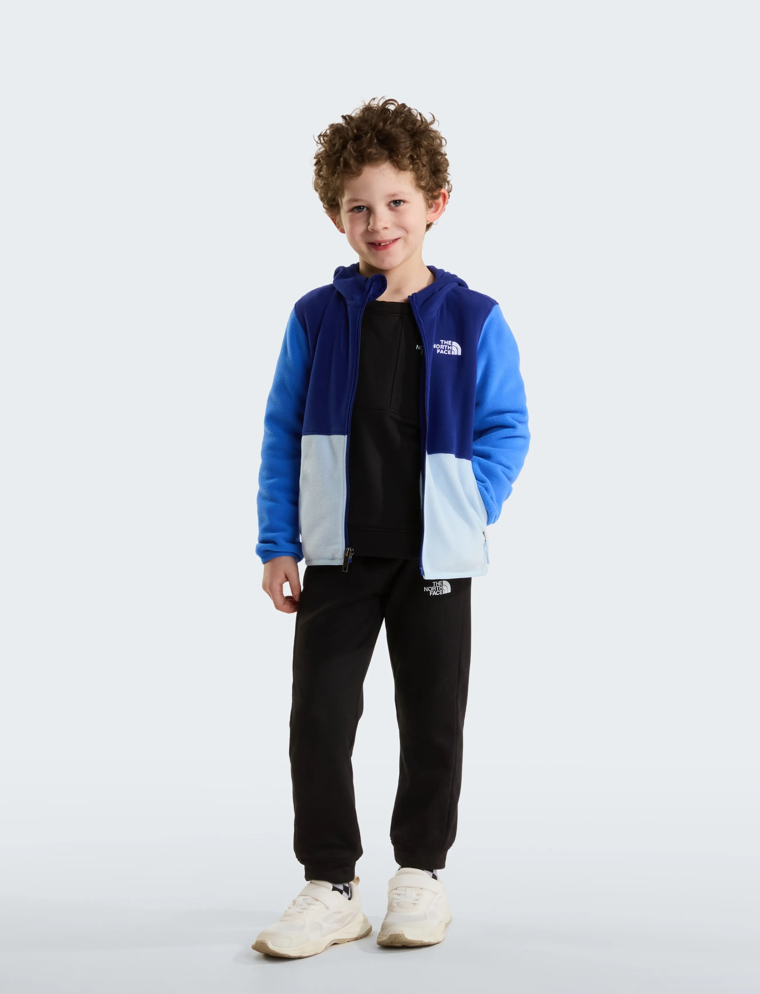 The North Face - KID GLACIER FZ HOODIE - isolierte jacken - bold blue/polar haze/ac - 3