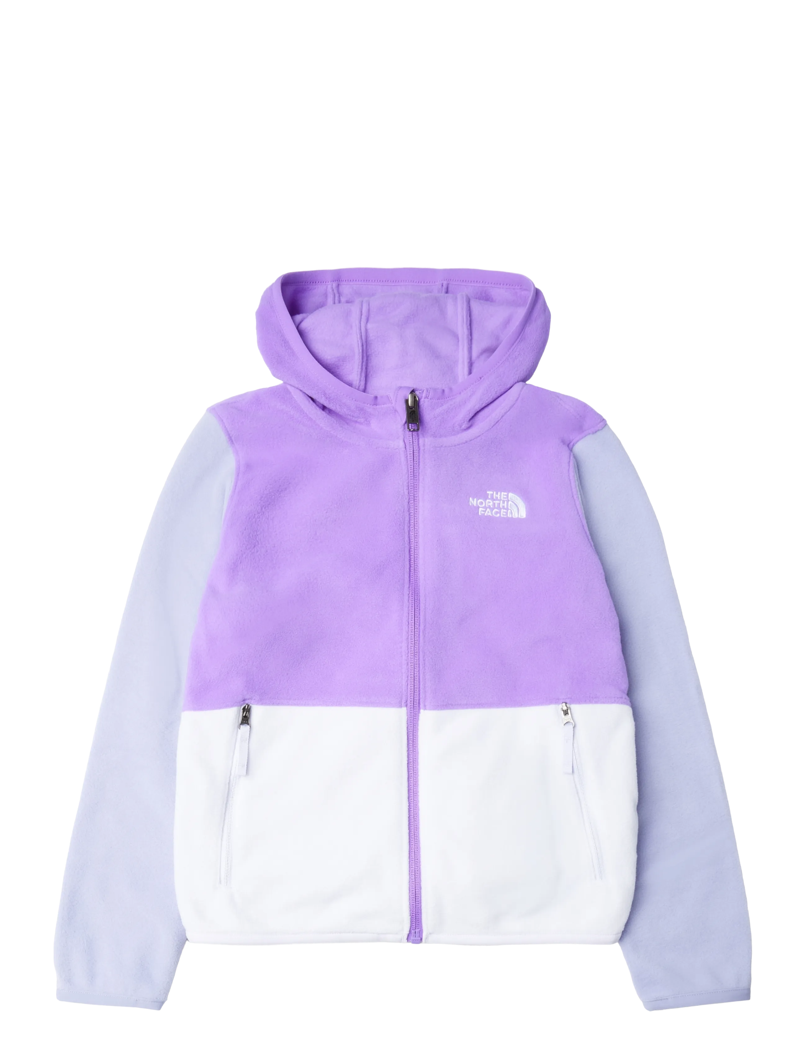 The North Face KID GLACIER FZ HOODIE - Outerwear - ELEVATION PURPLE/ICE LI / purple