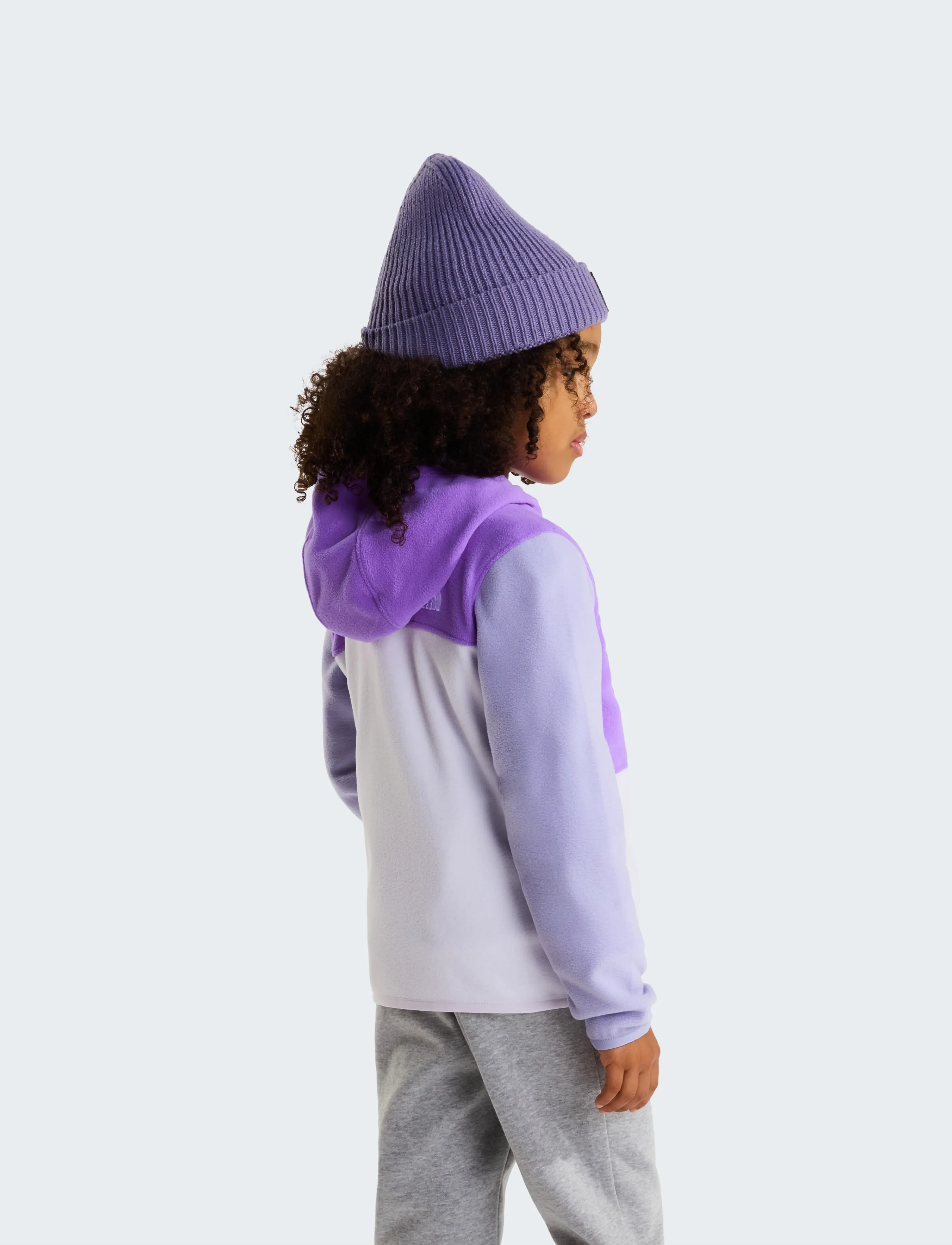 The North Face - KID GLACIER FZ HOODIE - insulated jackets - elevation purple/ice li - 5