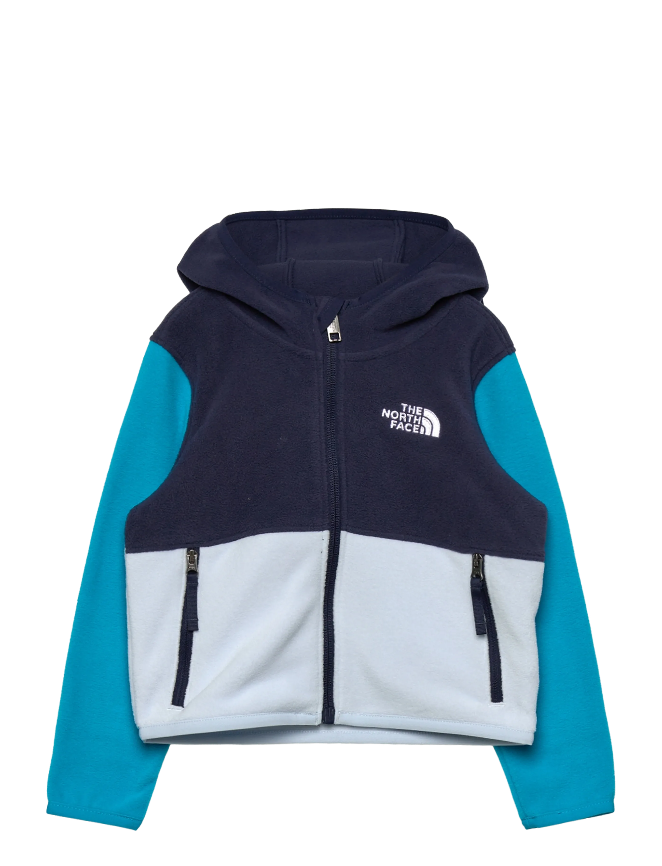 KID GLACIER F/Z HOODIE - SUMMIT NAVY/MERIDIAN BL