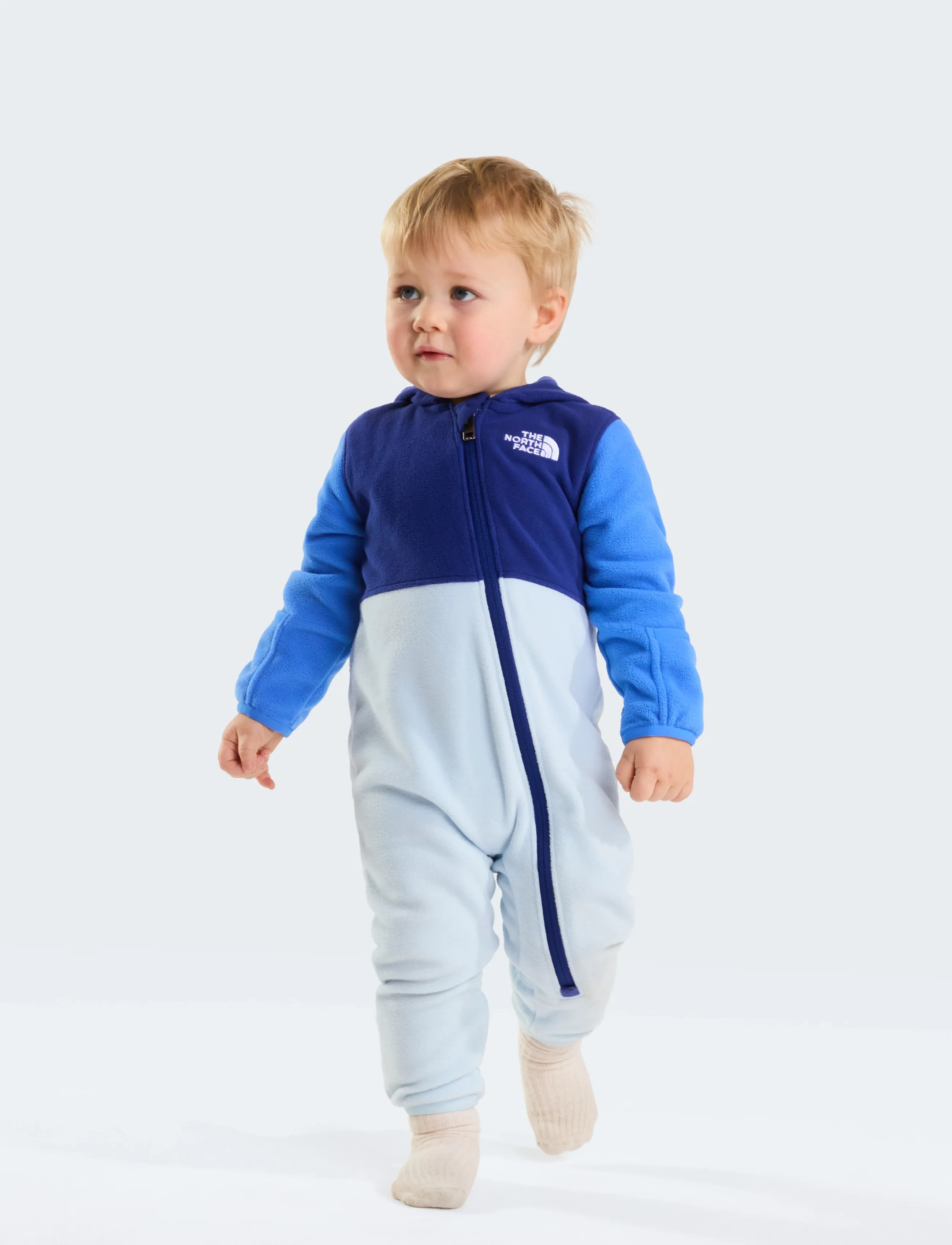 The North Face BABY GLACIER ONE PIECE - Jumpsuits - BOLD BLUE/POLAR HAZE/AC / blue