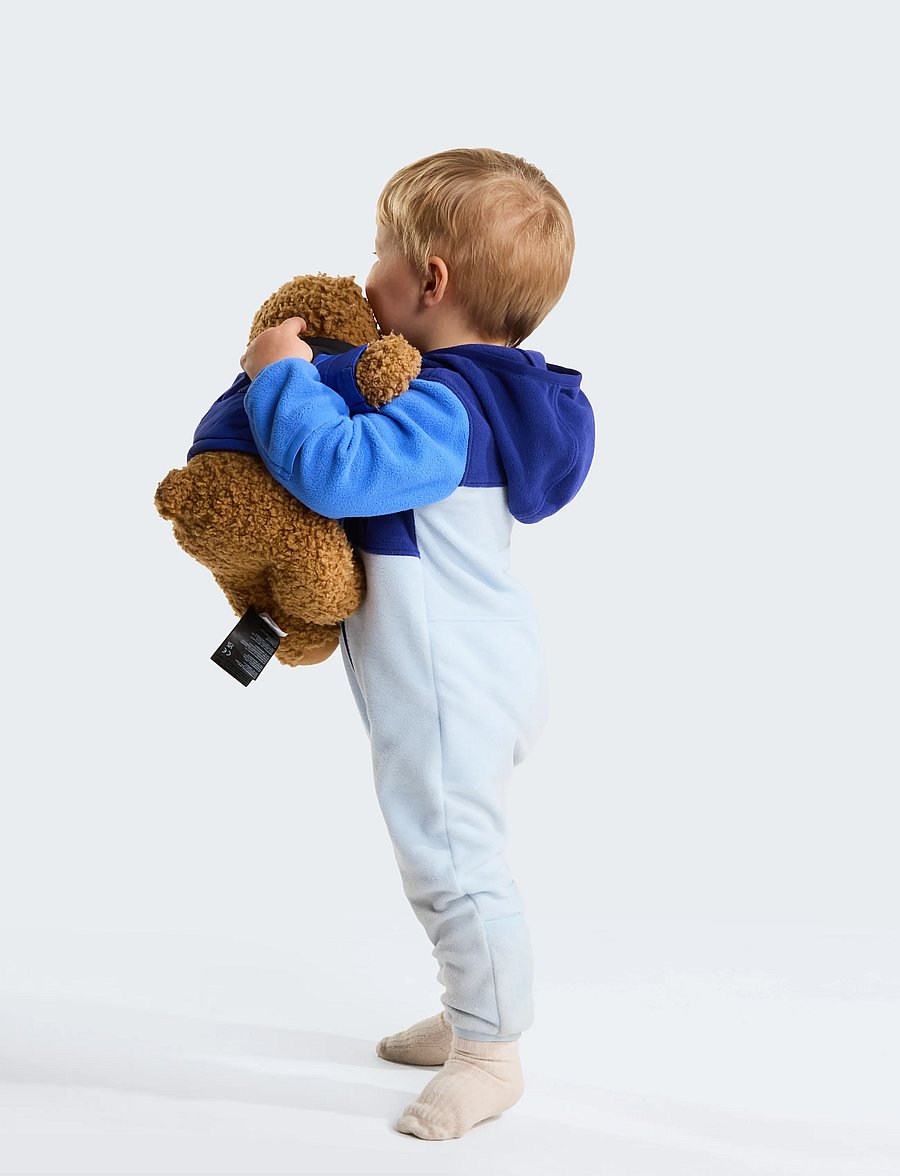 The North Face - BABY GLACIER ONE PIECE - jumpsuits - bold blue/polar haze/ac - 3