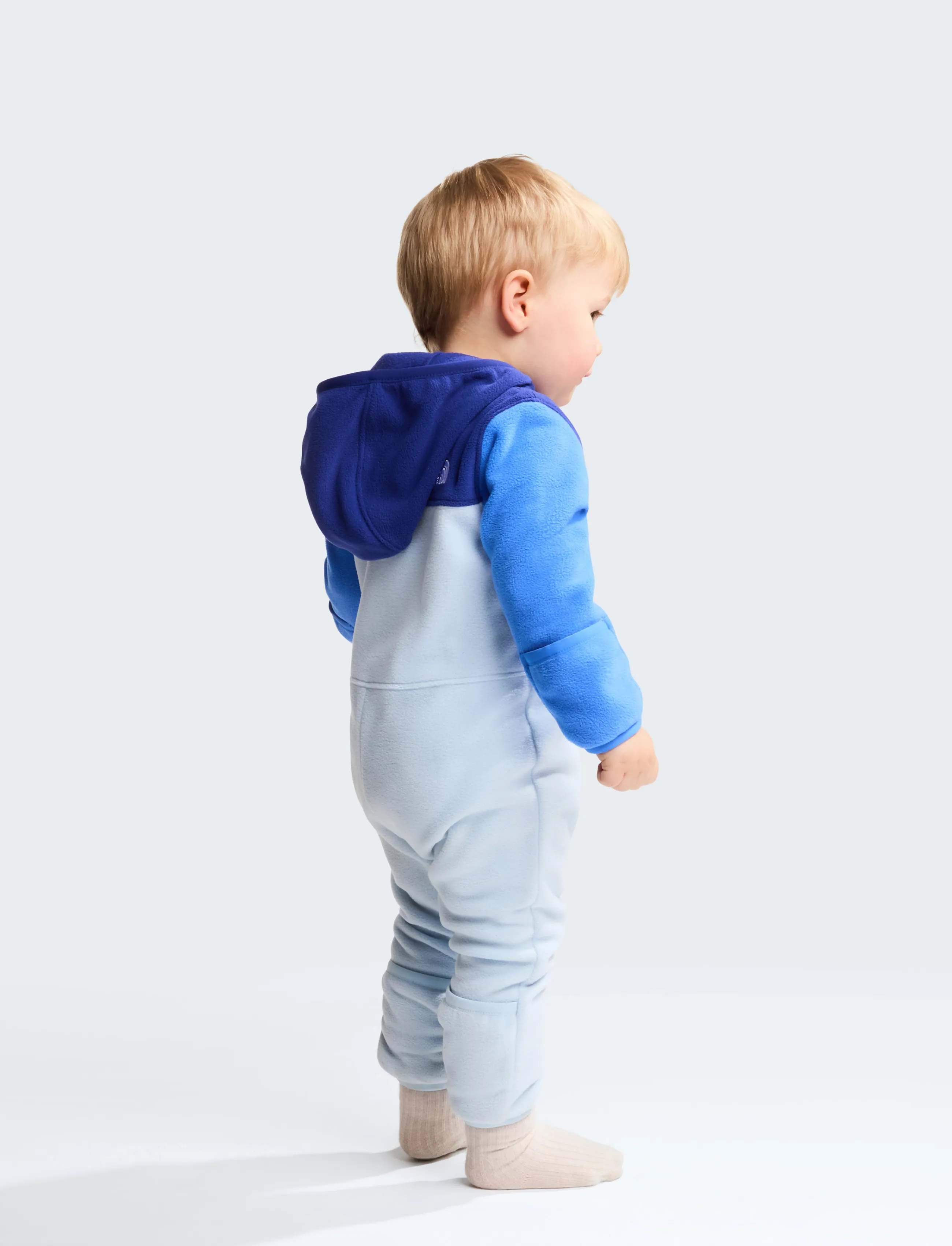 The North Face - BABY GLACIER ONE PIECE - jumpsuits - bold blue/polar haze/ac - 4