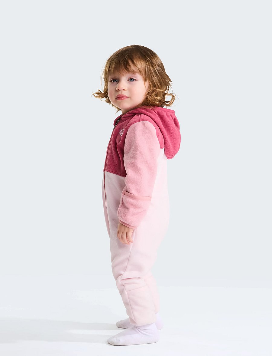 The North Face - BABY GLACIER ONE PIECE - jumpsuits - fermented clay/pale blo - 4