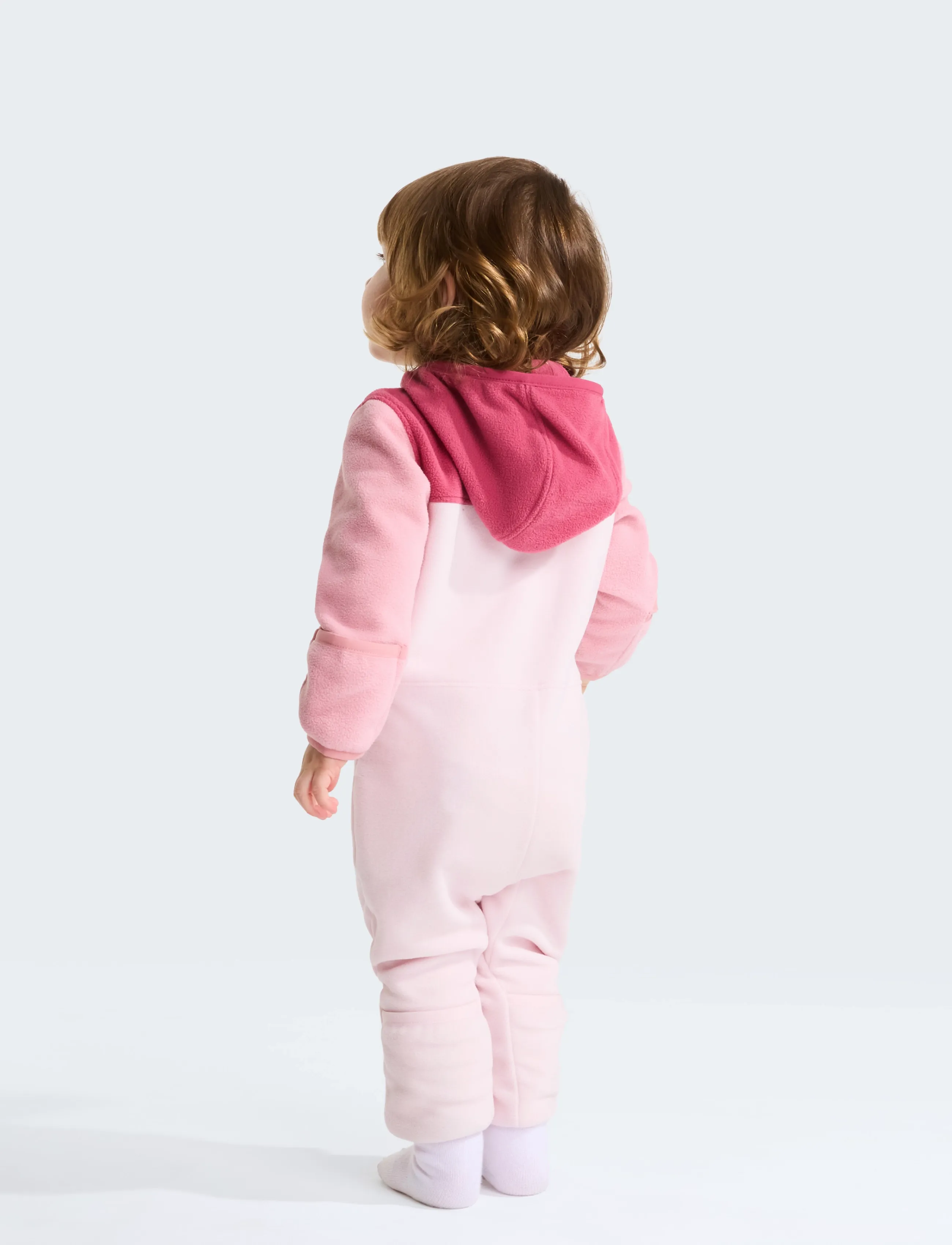 The North Face - BABY GLACIER ONE PIECE - jumpsuits - fermented clay/pale blo - 5