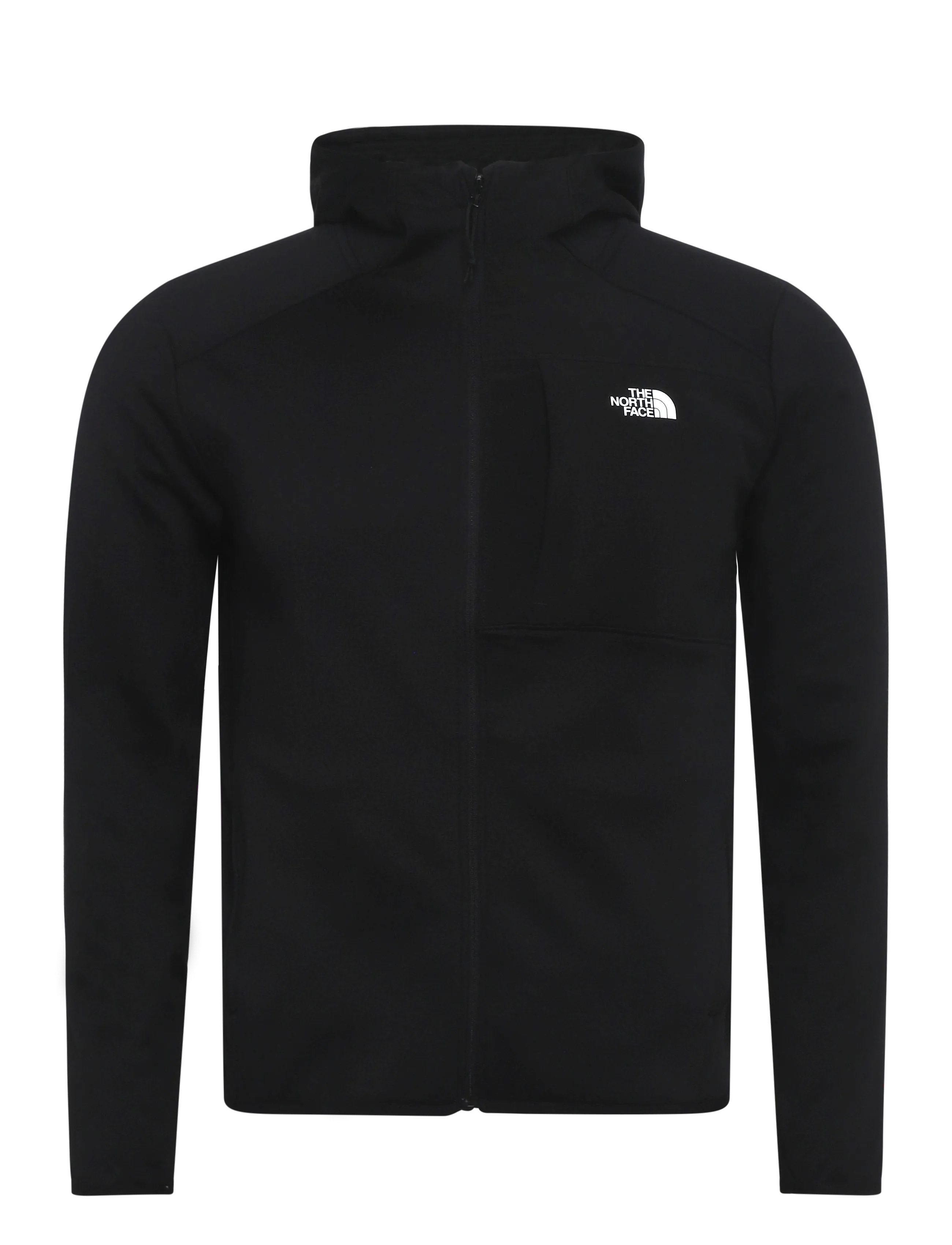 The North Face W TNF PERFORMANCE FLEECE FULL ZIP HOODIE - Farben der Saison - TNF BLACK / black