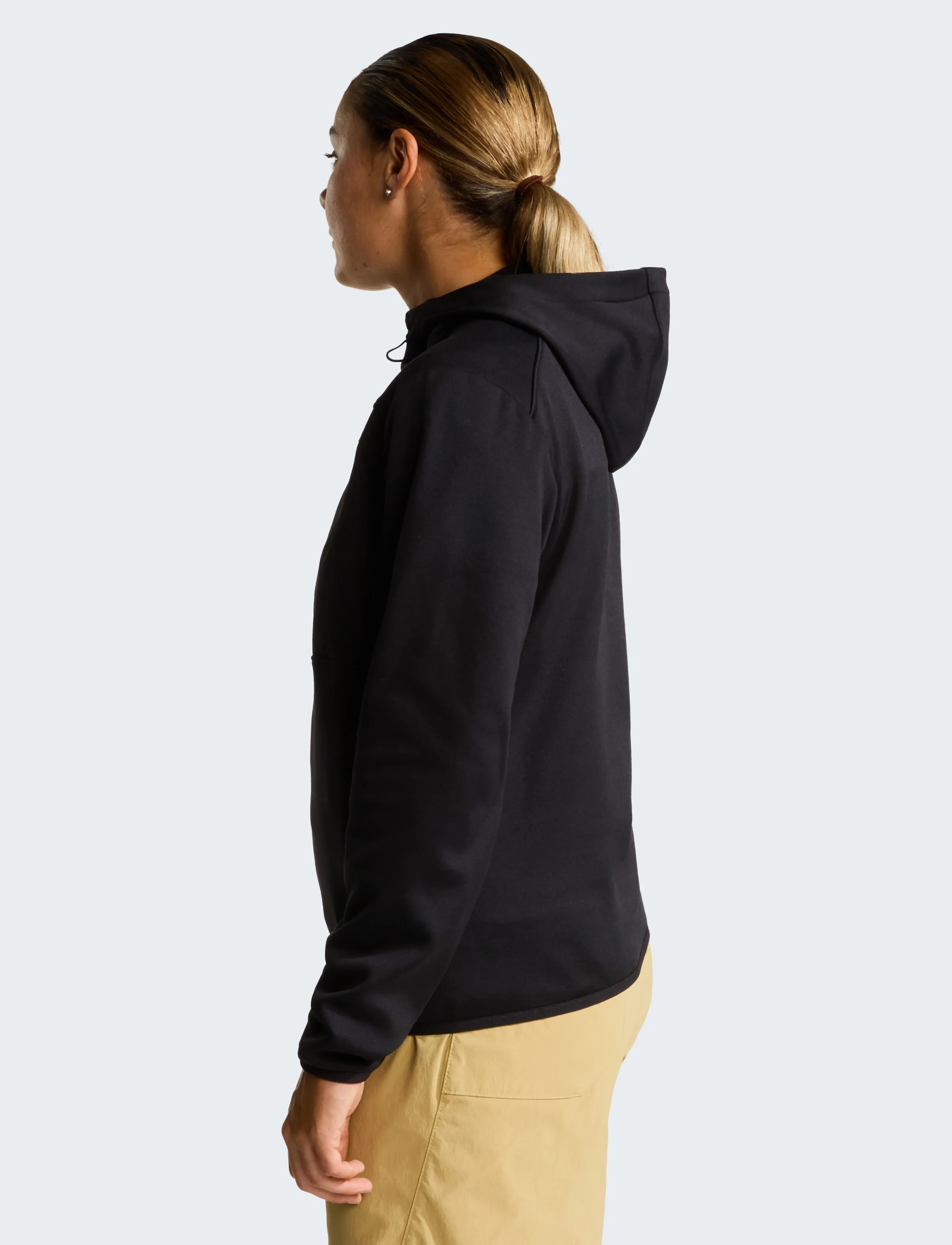 The North Face - W TNF PERFORMANCE FLEECE FULL ZIP HOODIE - sweatshirts - tnf black - 4