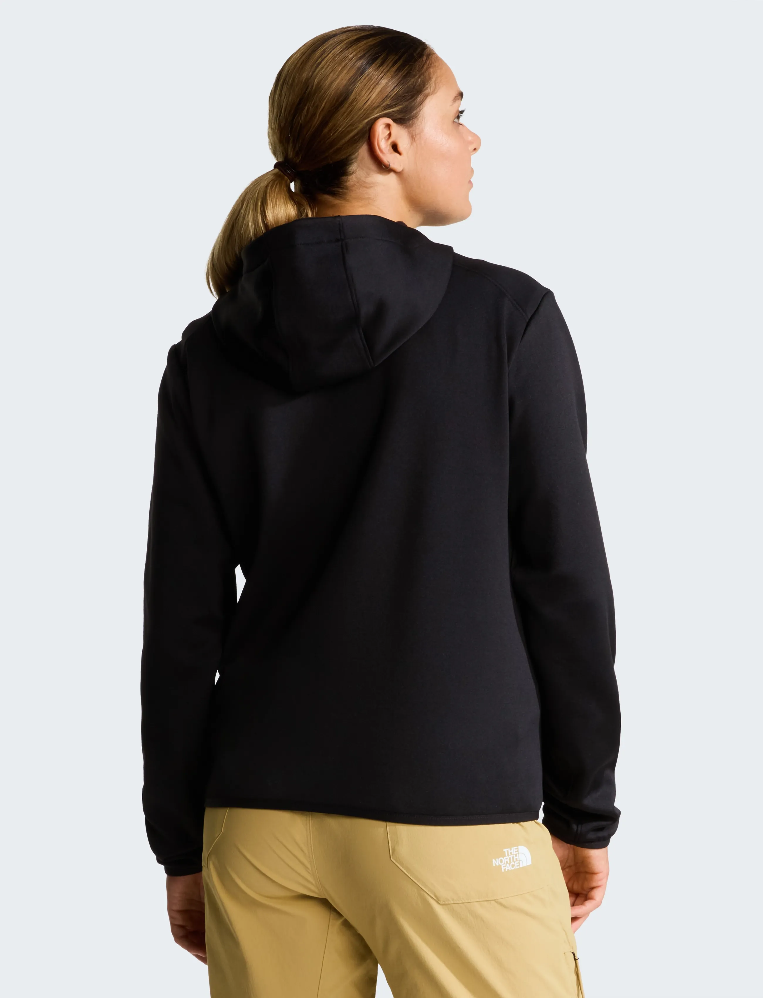 The North Face - W TNF PERFORMANCE FLEECE FULL ZIP HOODIE - sweatshirts - tnf black - 5