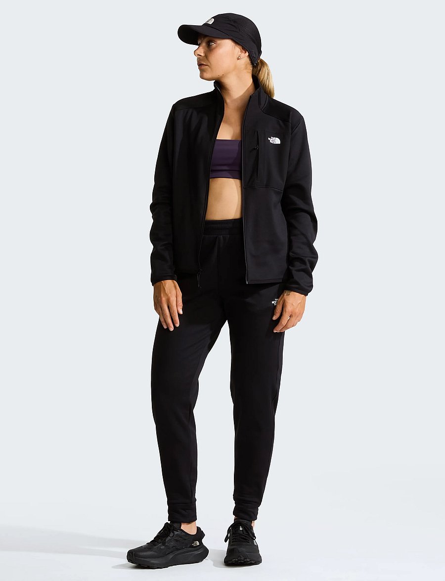 The North Face - W TNF PERFORMANCE FLEECE SW PANT - trennipüksid - tnf black - 3
