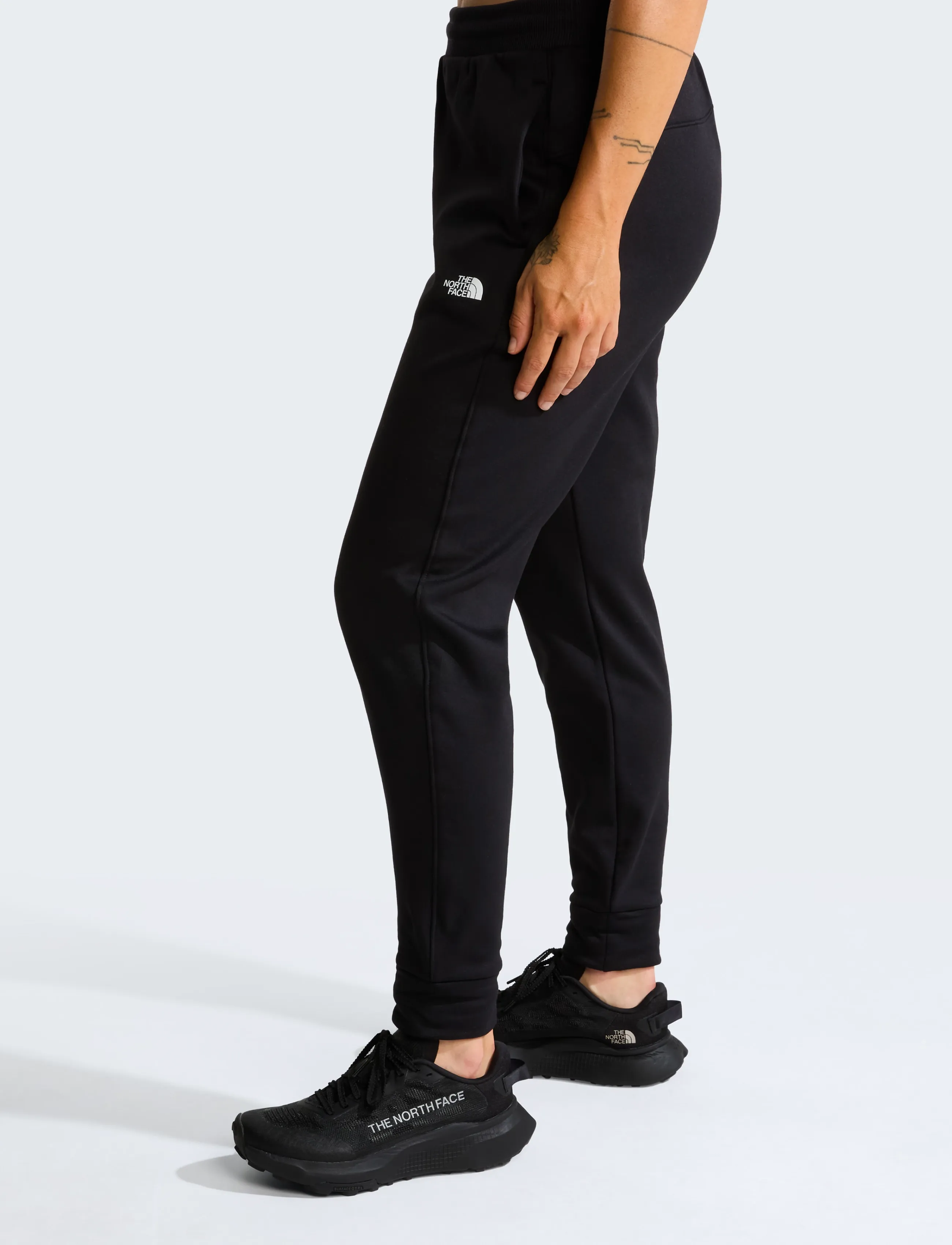The North Face - W TNF PERFORMANCE FLEECE SW PANT - trainingshosen - tnf black - 4