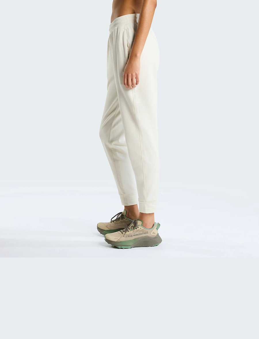 The North Face - W TNF PERFORMANCE FLEECE SW PANT - trennipüksid - white dune - 4