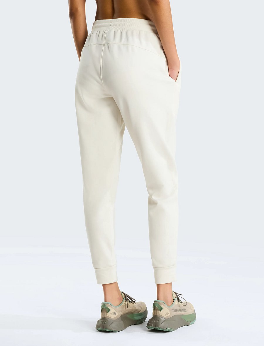 The North Face - W TNF PERFORMANCE FLEECE SW PANT - trennipüksid - white dune - 5