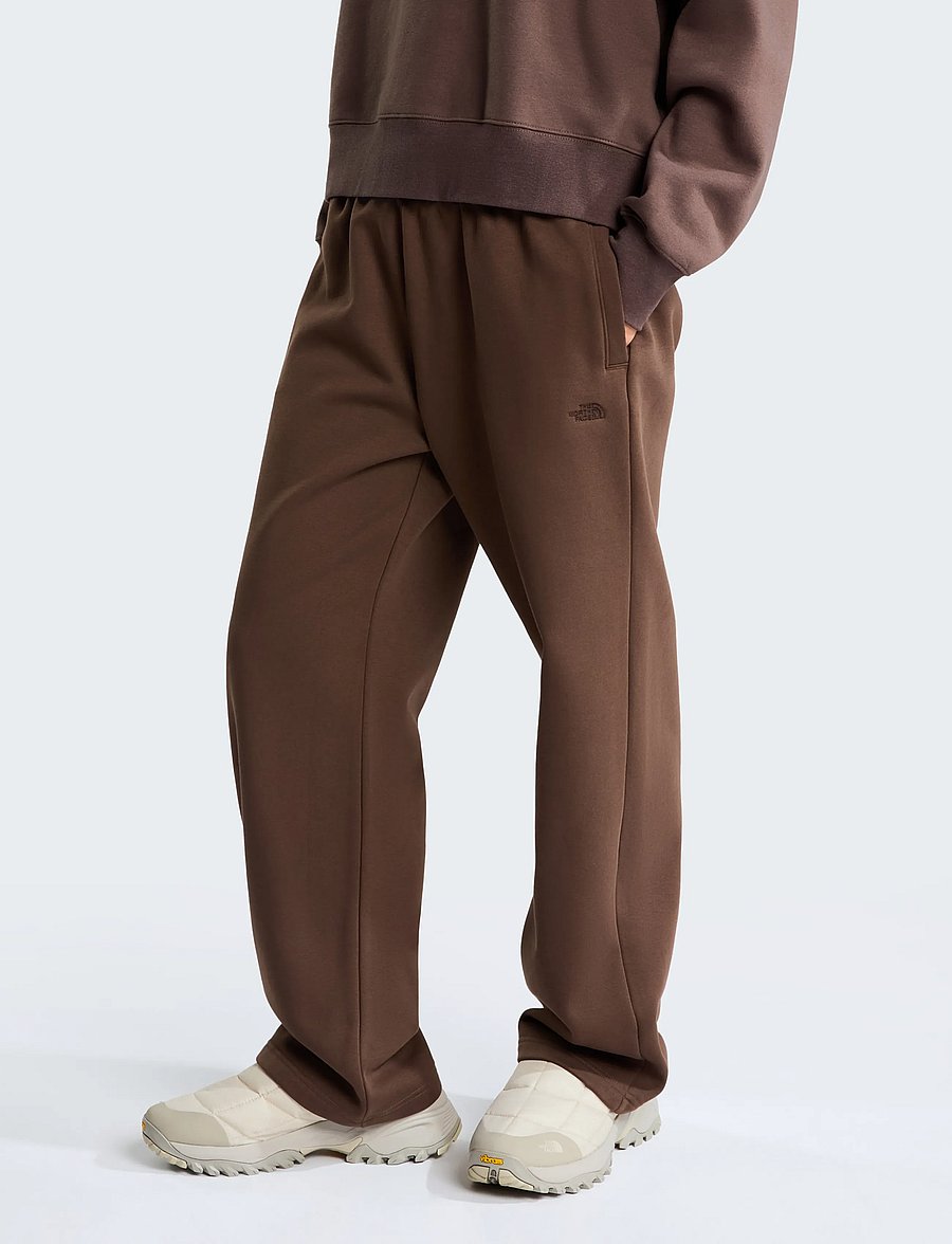 The North Face - W TNF ESSENTIAL SIMPLE DOME STRAIGHT LEG - träningsbyxor - smokey brown - 0