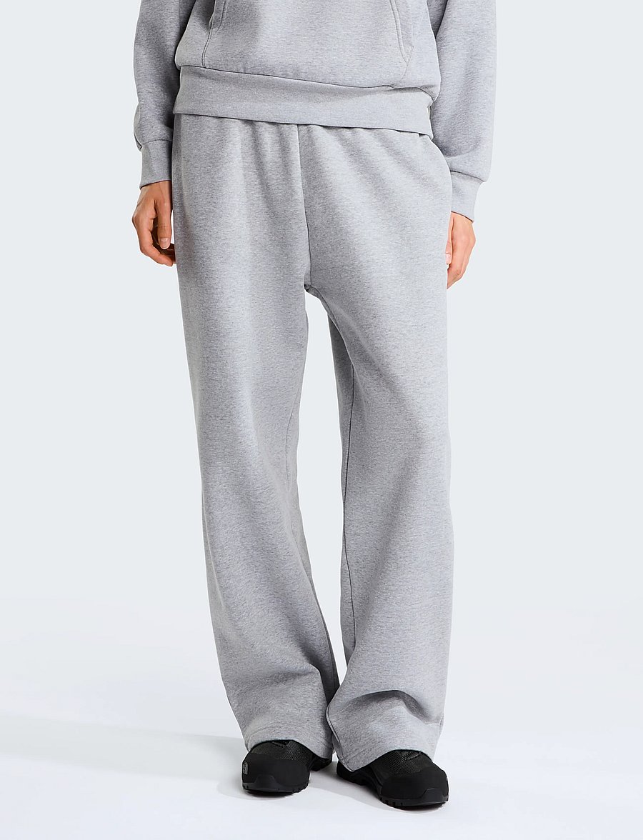 The North Face - W TNF ESSENTIAL SIMPLE DOME STRAIGHT LEG - joggingbukser - tnf pale grey heather - 0