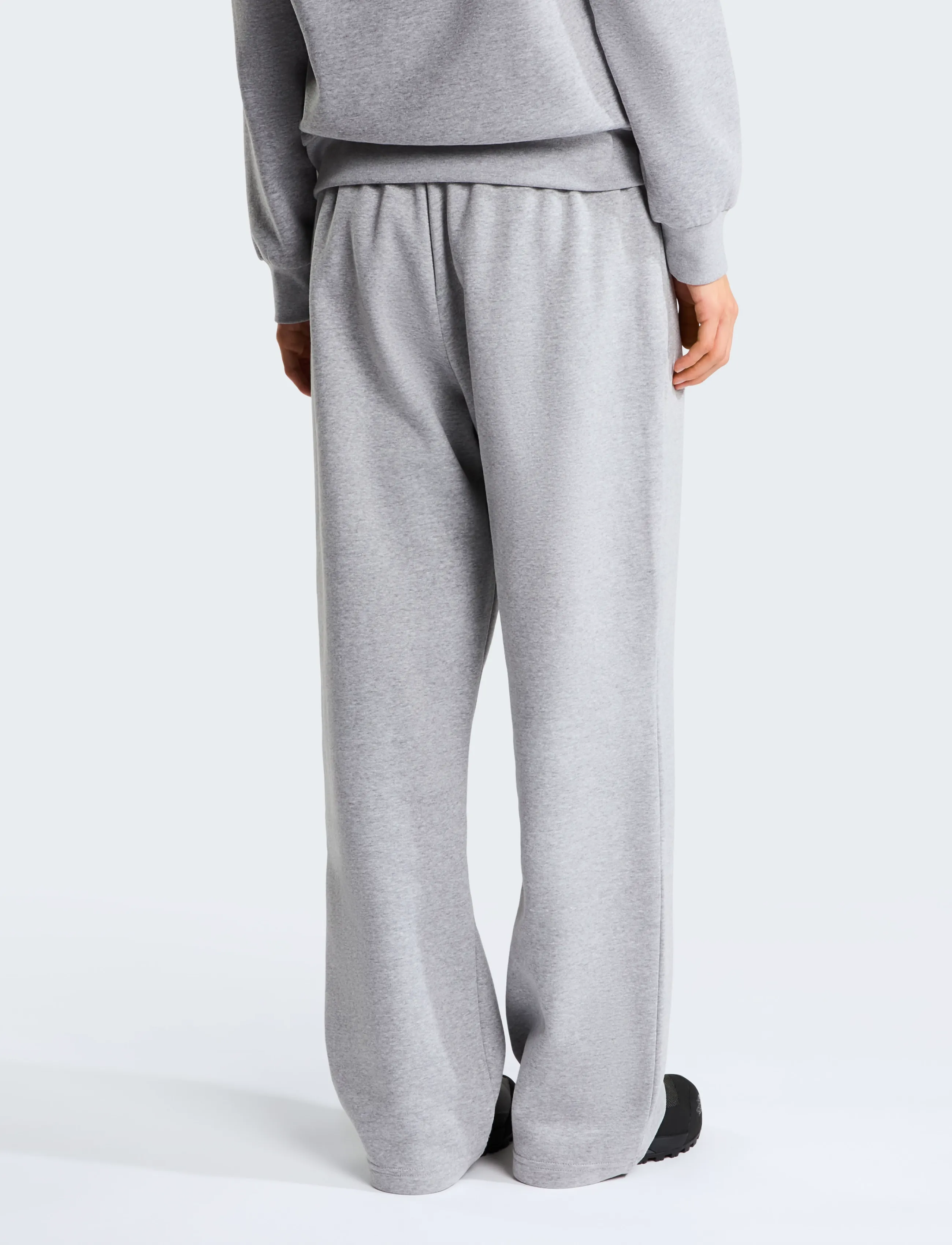 The North Face - W TNF ESSENTIAL SIMPLE DOME STRAIGHT LEG - joggingbukser - tnf pale grey heather - 3