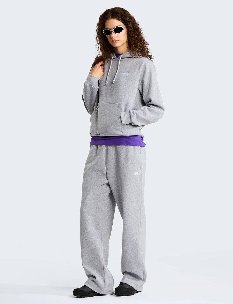 The North Face - W TNF ESSENTIAL SIMPLE DOME STRAIGHT LEG - joggingbukser - tnf pale grey heather - 5