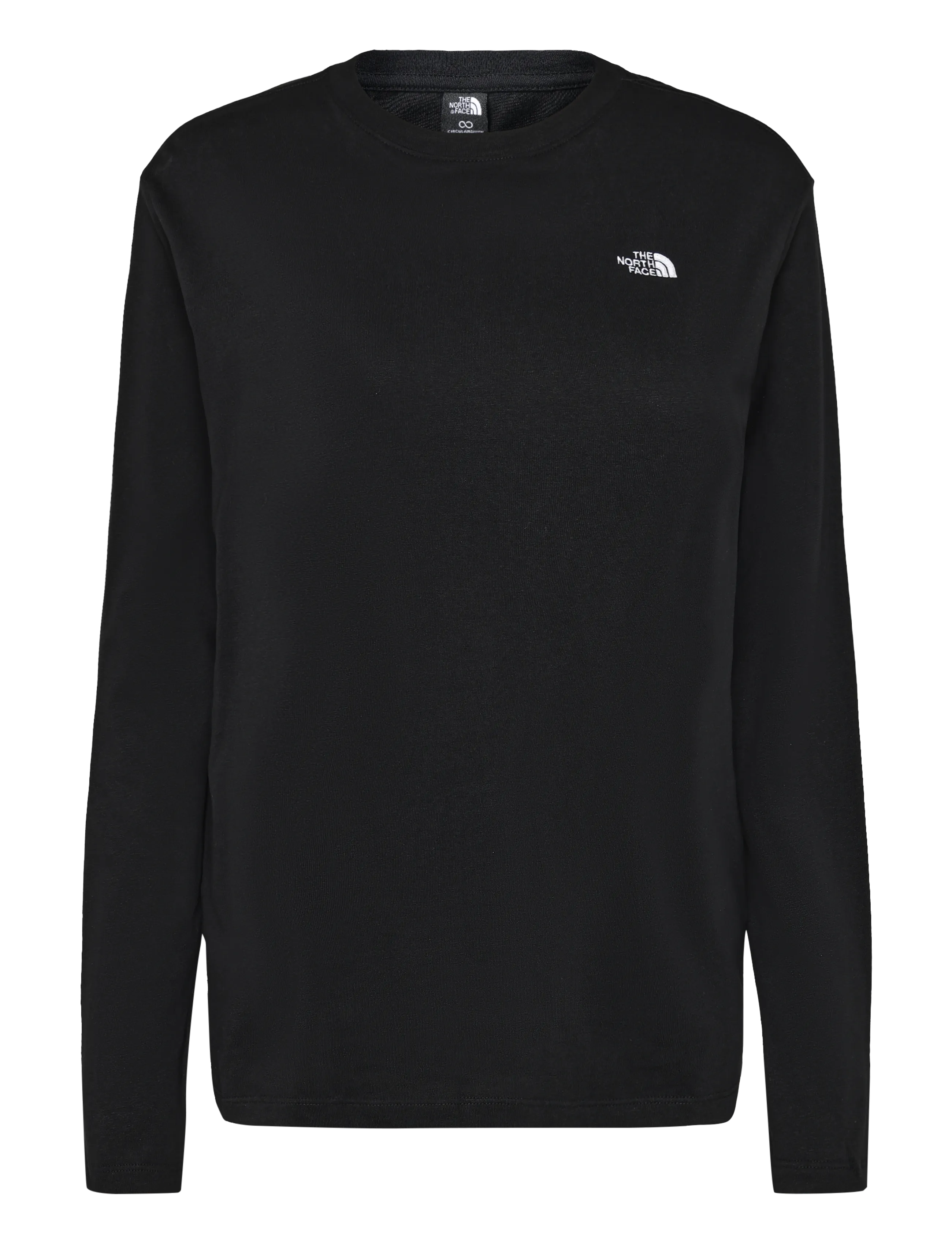 The North Face - W TNF ESSENTIAL SIMPLE DOME RLX LONG SLE - langarmshirts - tnf black - 1