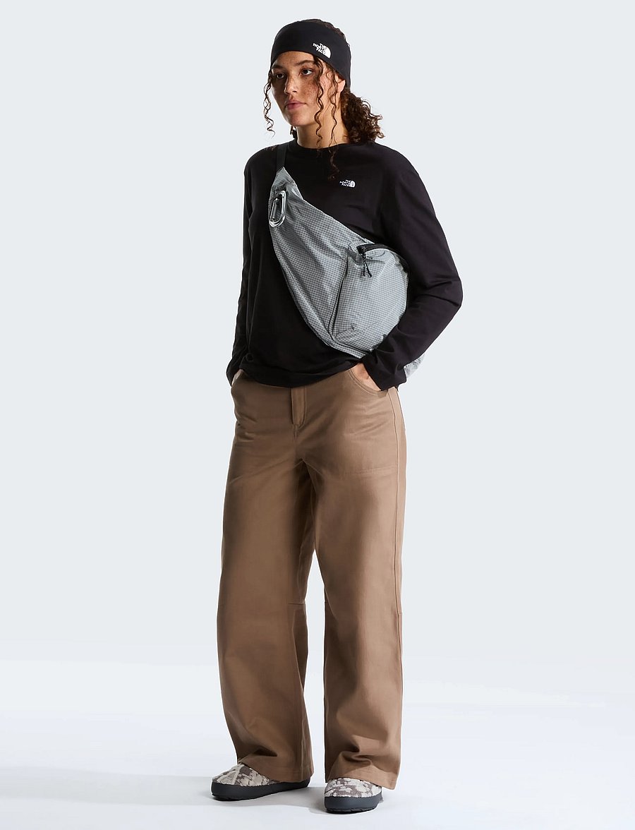 The North Face - W TNF ESSENTIAL SIMPLE DOME RLX LONG SLE - langarmshirts - tnf black - 3