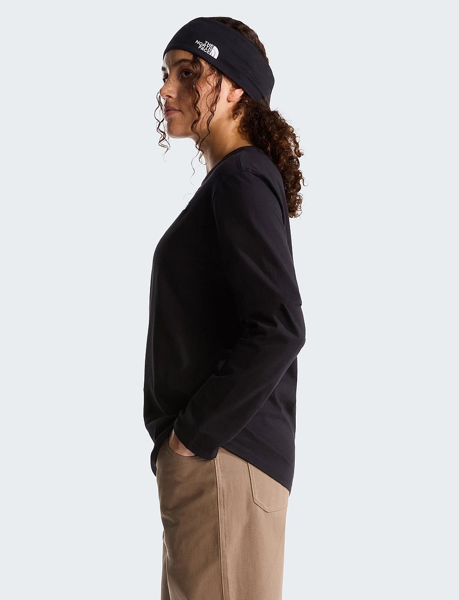 The North Face - W TNF ESSENTIAL SIMPLE DOME RLX LONG SLE - langarmshirts - tnf black - 4