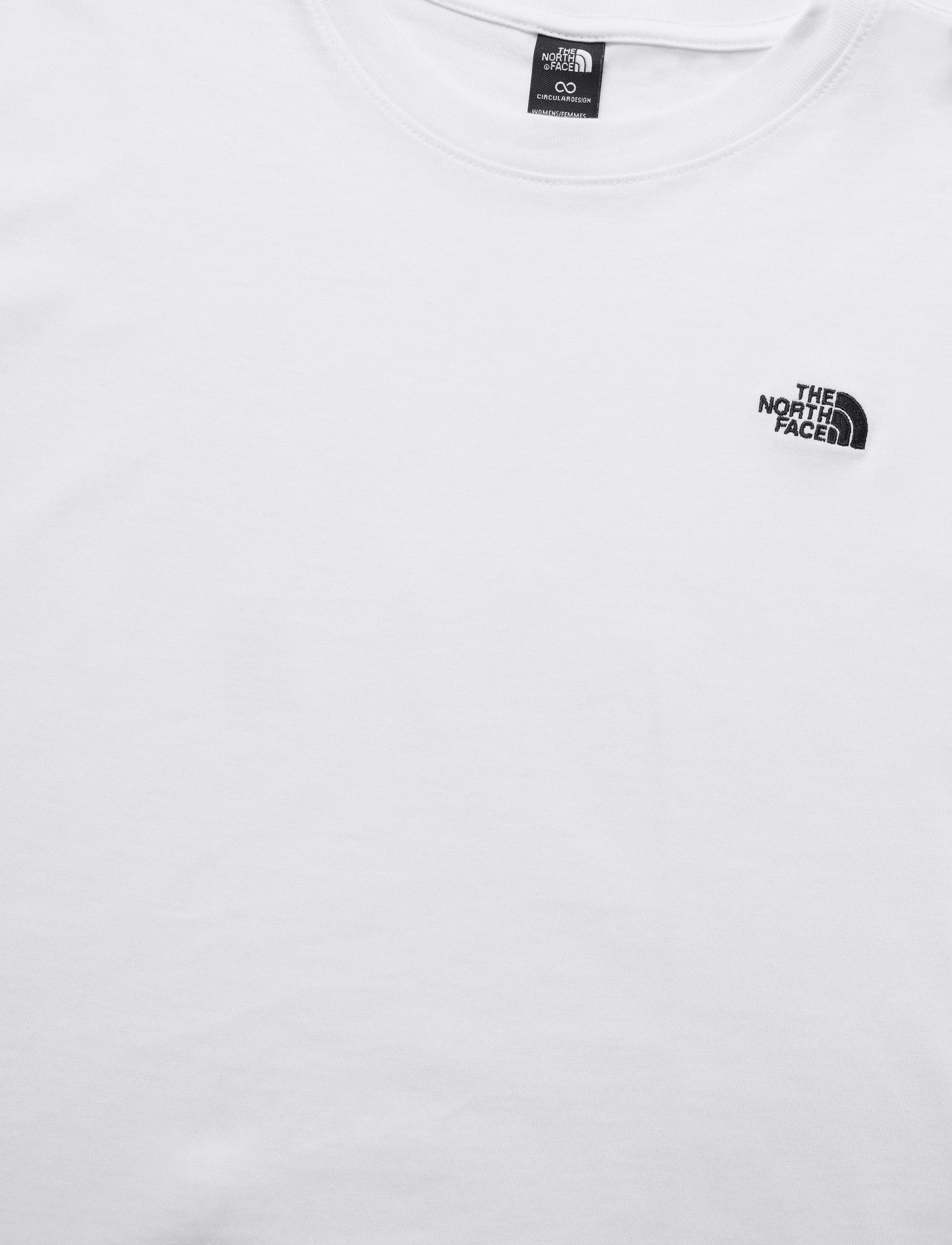 The North Face - W TNF ESSENTIAL SIMPLE DOME RLX LONG SLE - pikkade varrukatega alussärgid - tnf white - 5