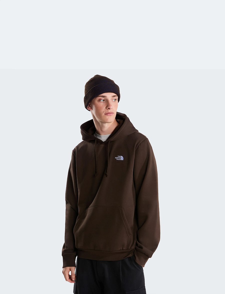 The North Face - M EVOLUTION SIMPLE DOME REGULAR HOODIE - sweatshirts - dark chestnut - 0