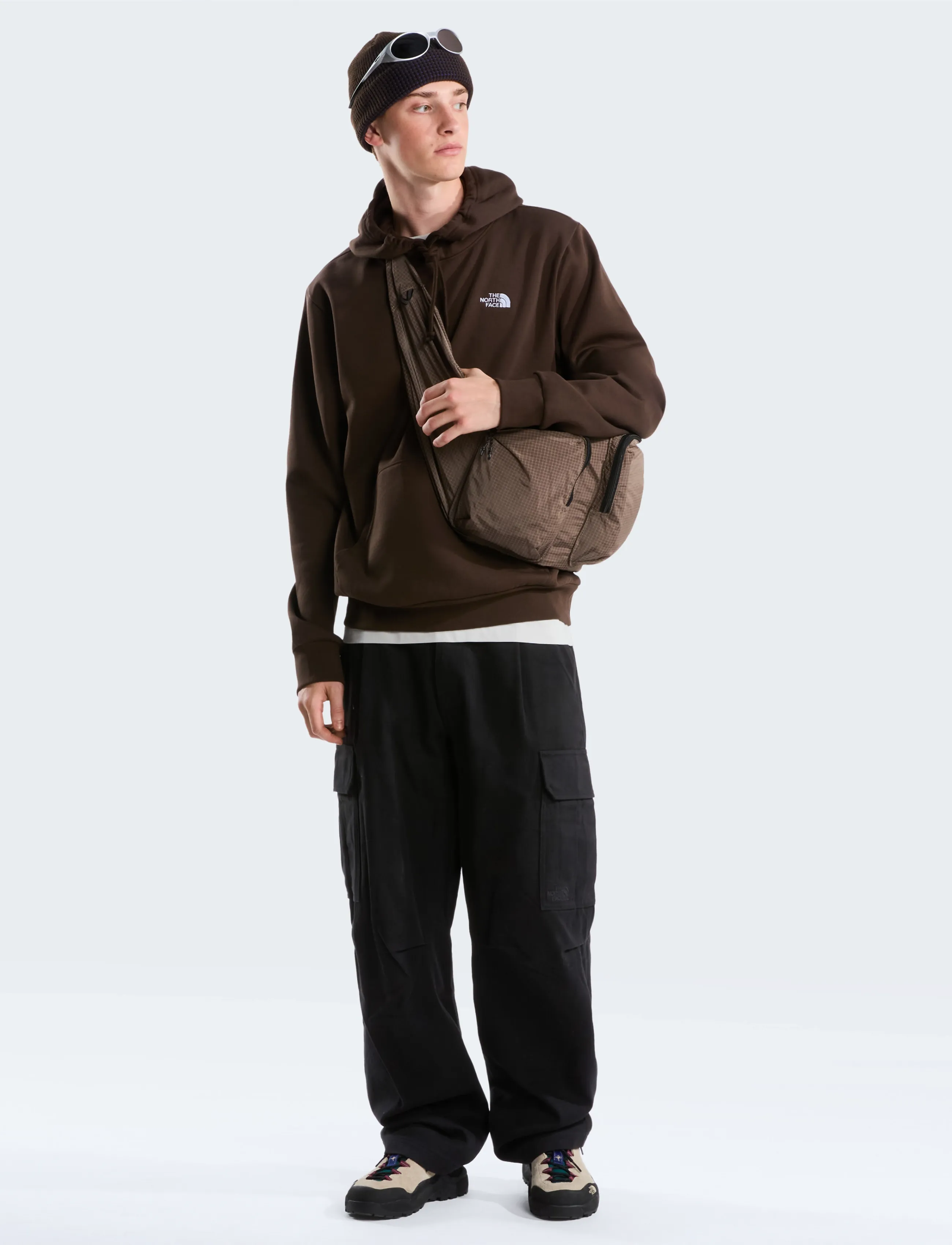 The North Face - M EVOLUTION SIMPLE DOME REGULAR HOODIE - sweatshirts - dark chestnut - 3