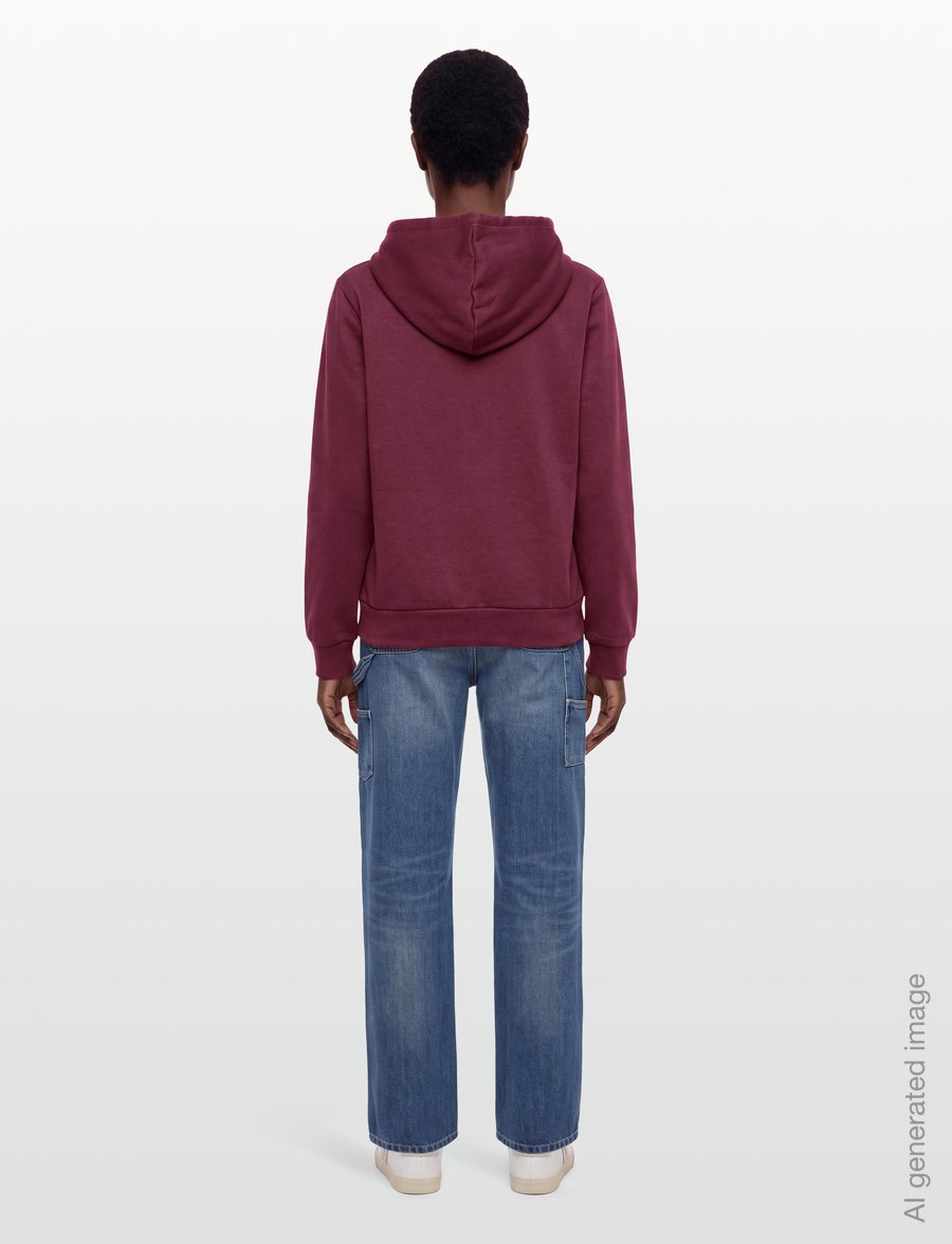 The North Face - W EVOLUTION SIMPLE DOME REGULAR HOODIE - sweatshirts - burgundy crush - 4