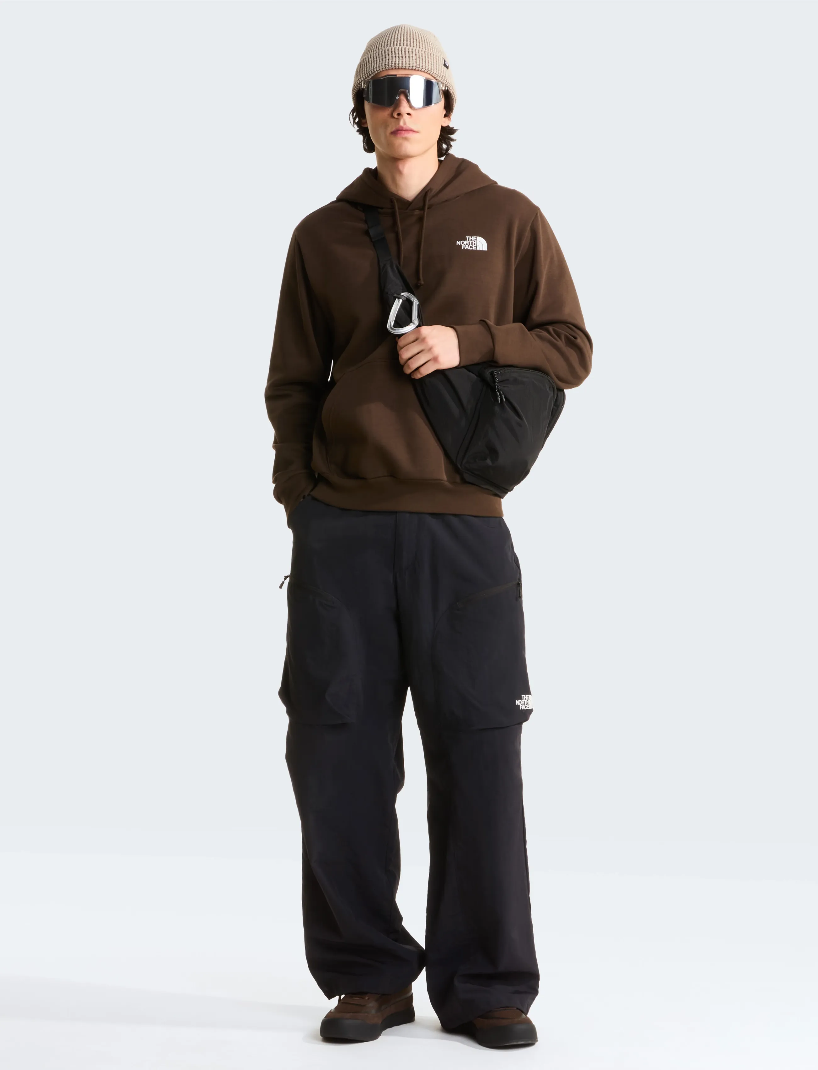 Sweatshirt 'EVOLUTION' mörkbrun / svart 4