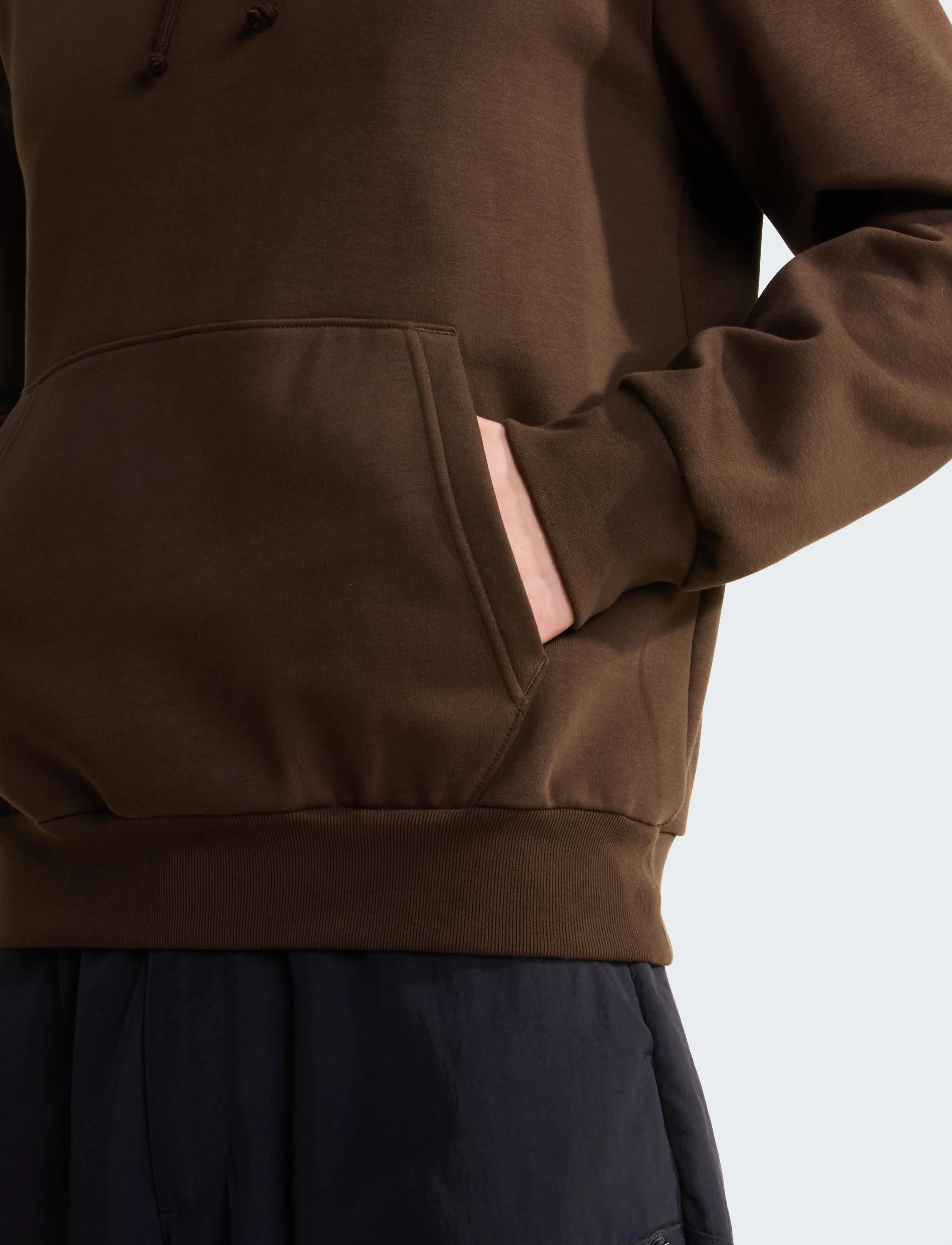 Sweatshirt 'EVOLUTION' mörkbrun / svart 8