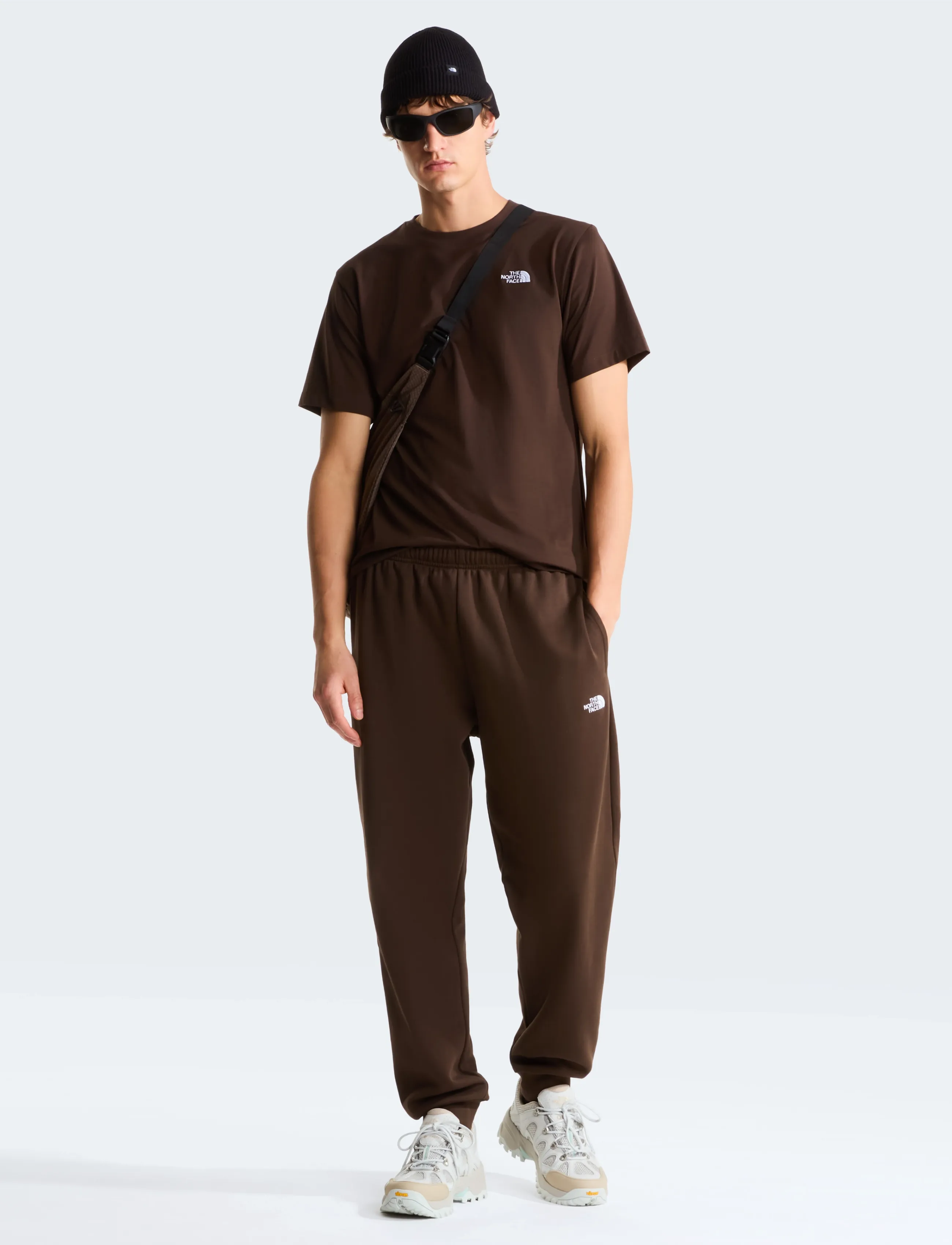 The North Face - M EVOLUTION SIMPLE DOME REGULAR JOGGER - püksid - dark chestnut - 3