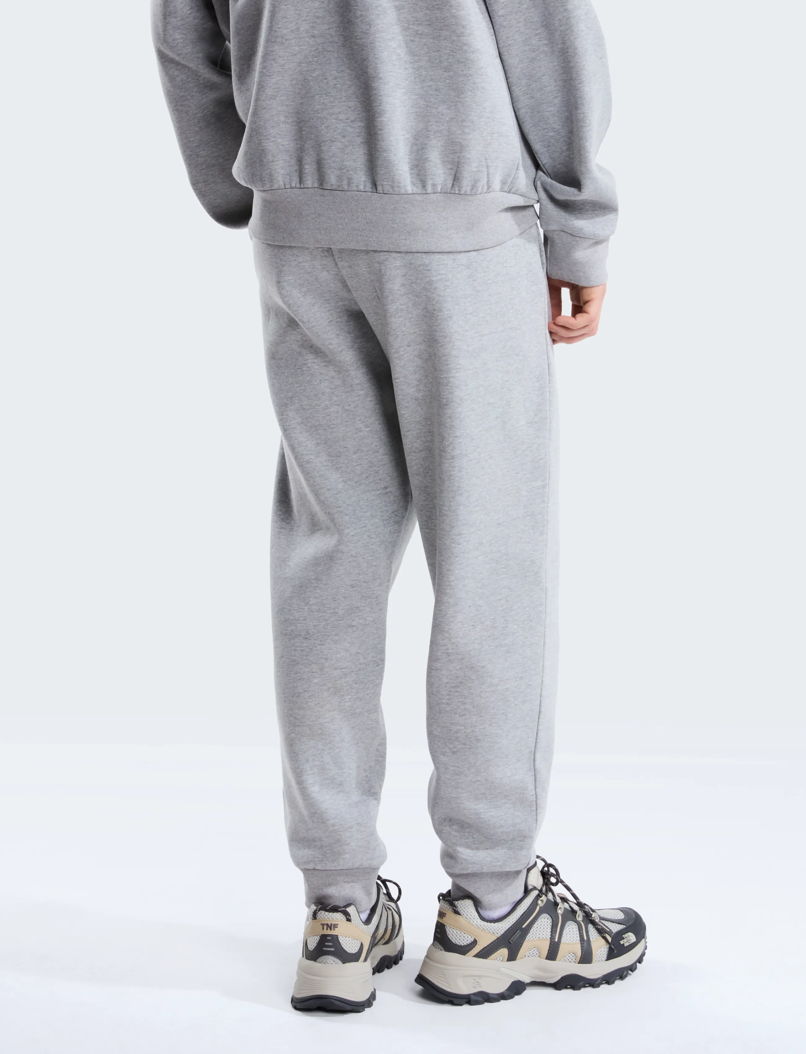 The North Face - M EVOLUTION SIMPLE DOME REGULAR JOGGER - pants - tnf pale grey heather - 5