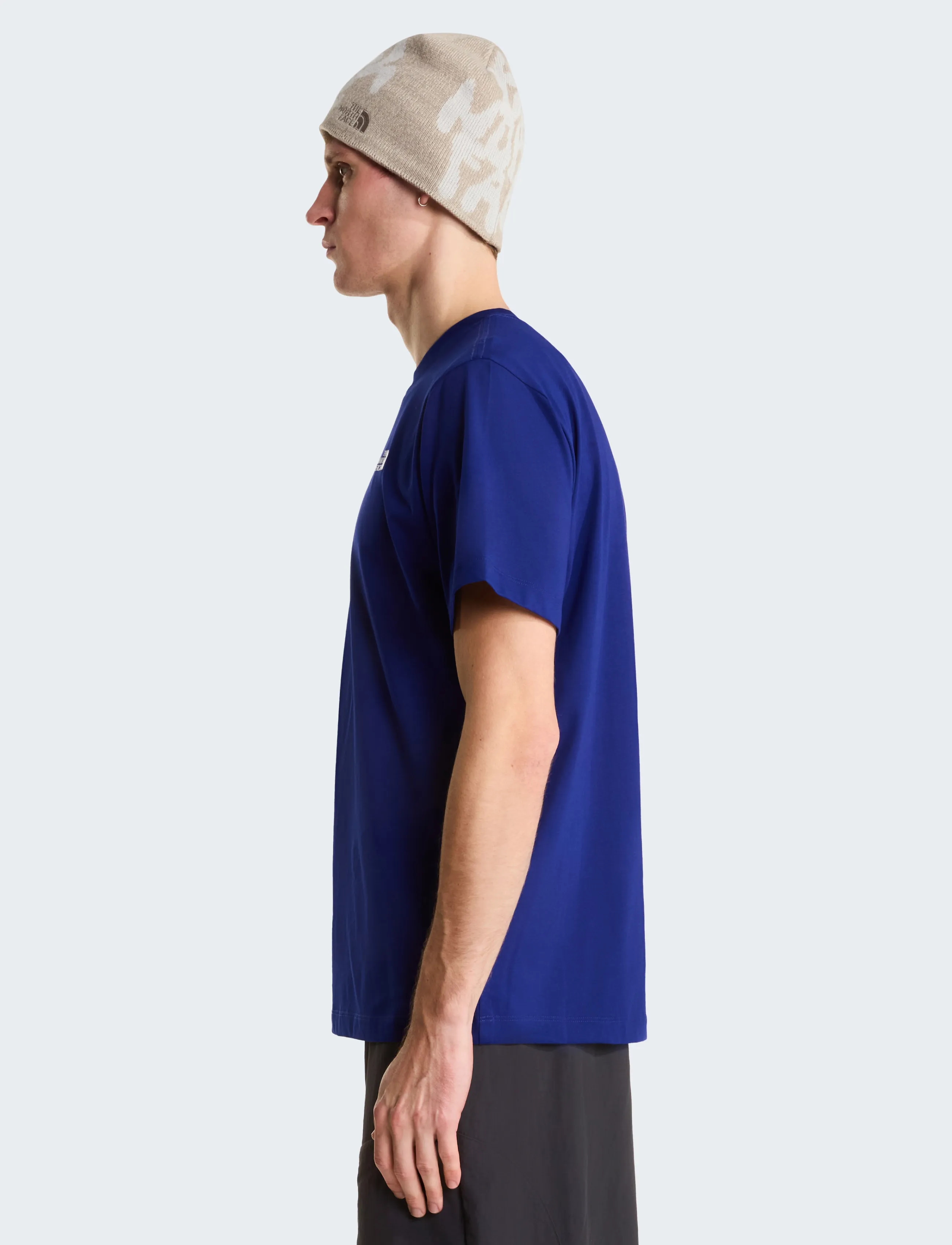The North Face - M EVOLUTION SIMPLE DOME REGULAR SHORT SL - oberteile & t-shirts - bold blue - 4