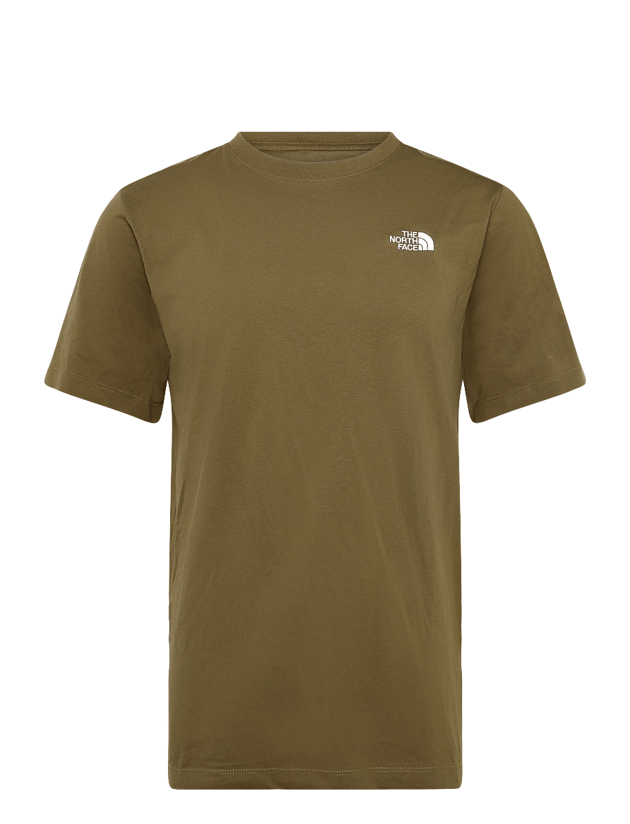 The North Face - M EVOLUTION SIMPLE DOME REGULAR SHORT SL - oberteile & t-shirts - caraway seed - 1