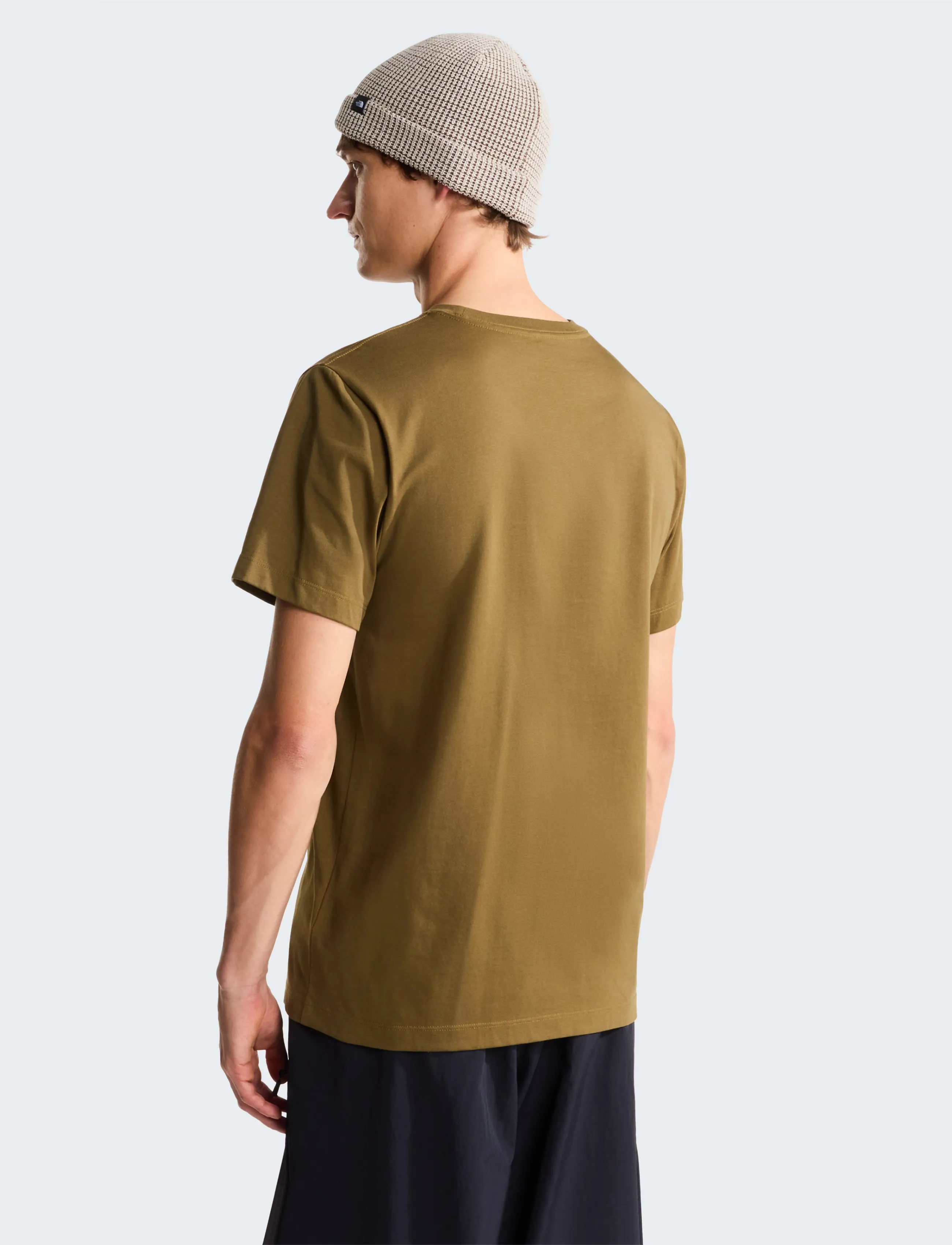 The North Face - M EVOLUTION SIMPLE DOME REGULAR SHORT SL - t-shirts - caraway seed - 5