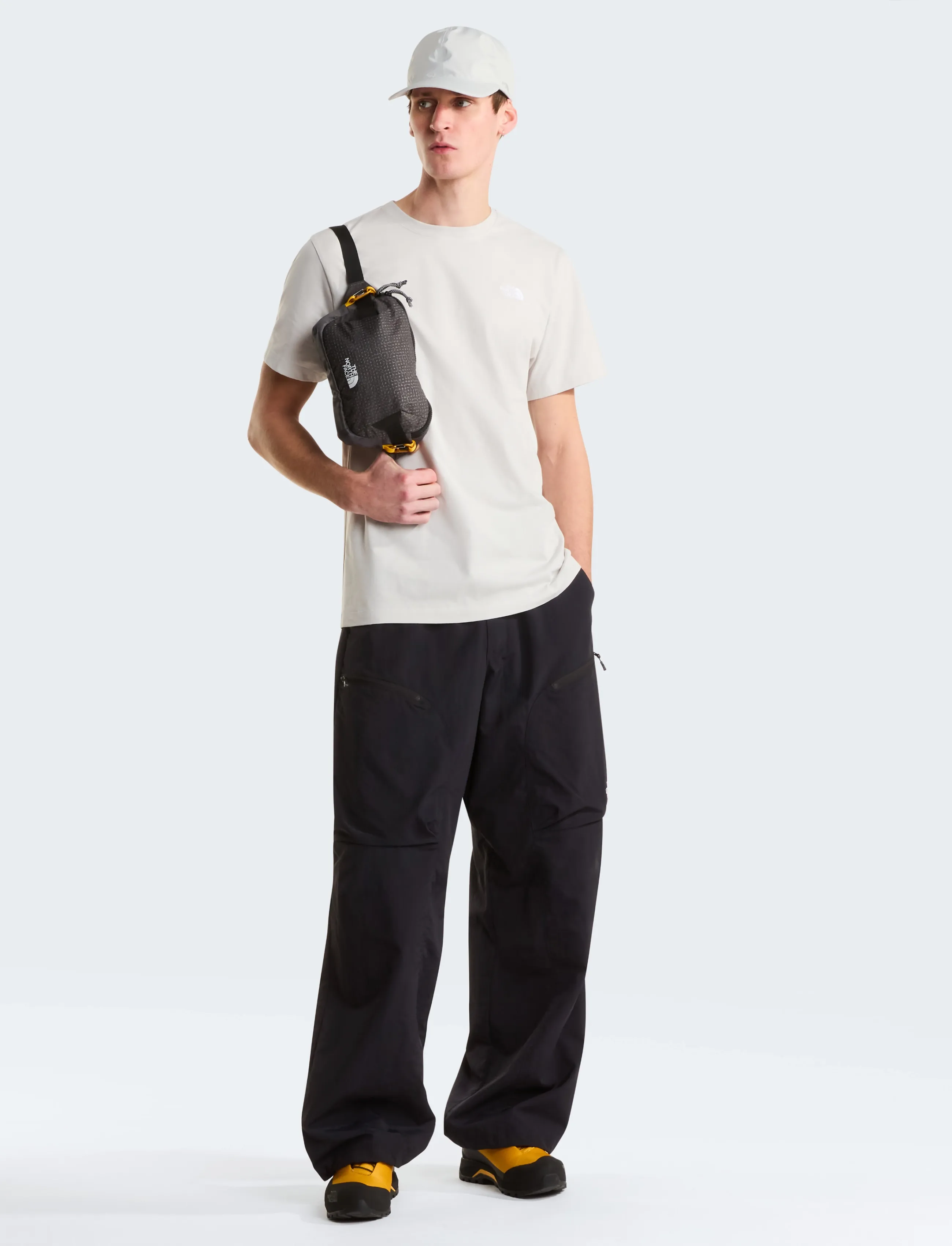 The North Face - M EVOLUTION SIMPLE DOME REGULAR SHORT SL - tops & t-shirts - cumulus cloud - 3