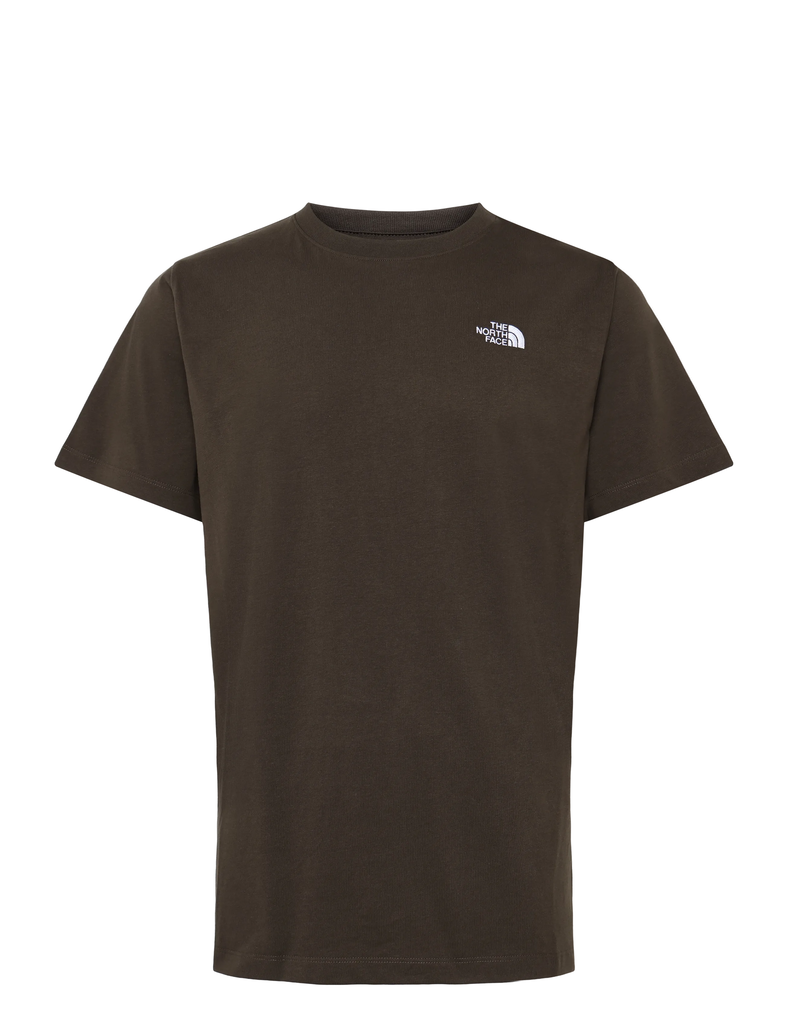 The North Face - M EVOLUTION SIMPLE DOME REGULAR SHORT SL - oberteile & t-shirts - dark chestnut - 1
