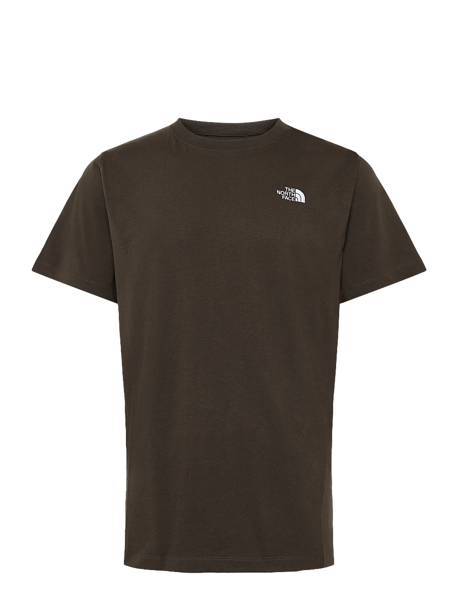 The North Face - M EVOLUTION SIMPLE DOME REGULAR SHORT SL - oberteile & t-shirts - dark chestnut - 1