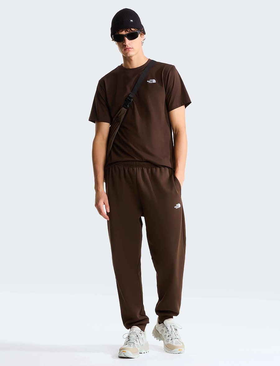 The North Face - M EVOLUTION SIMPLE DOME REGULAR SHORT SL - oberteile & t-shirts - dark chestnut - 3
