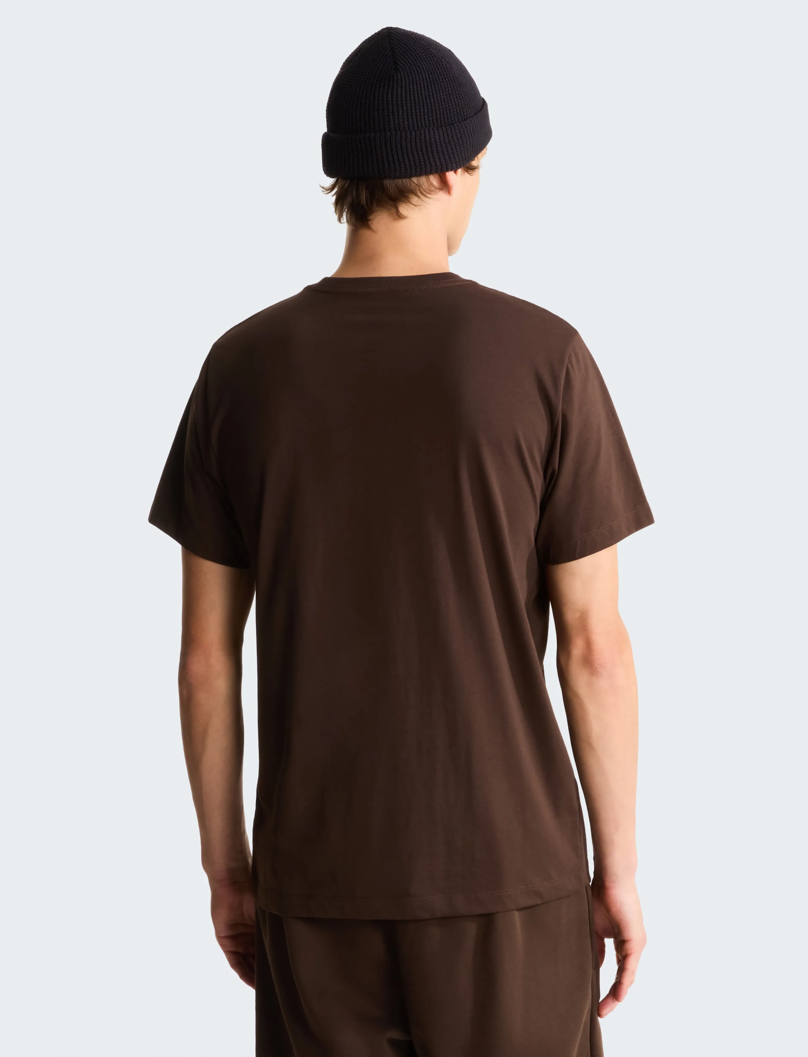 The North Face - M EVOLUTION SIMPLE DOME REGULAR SHORT SL - oberteile & t-shirts - dark chestnut - 5