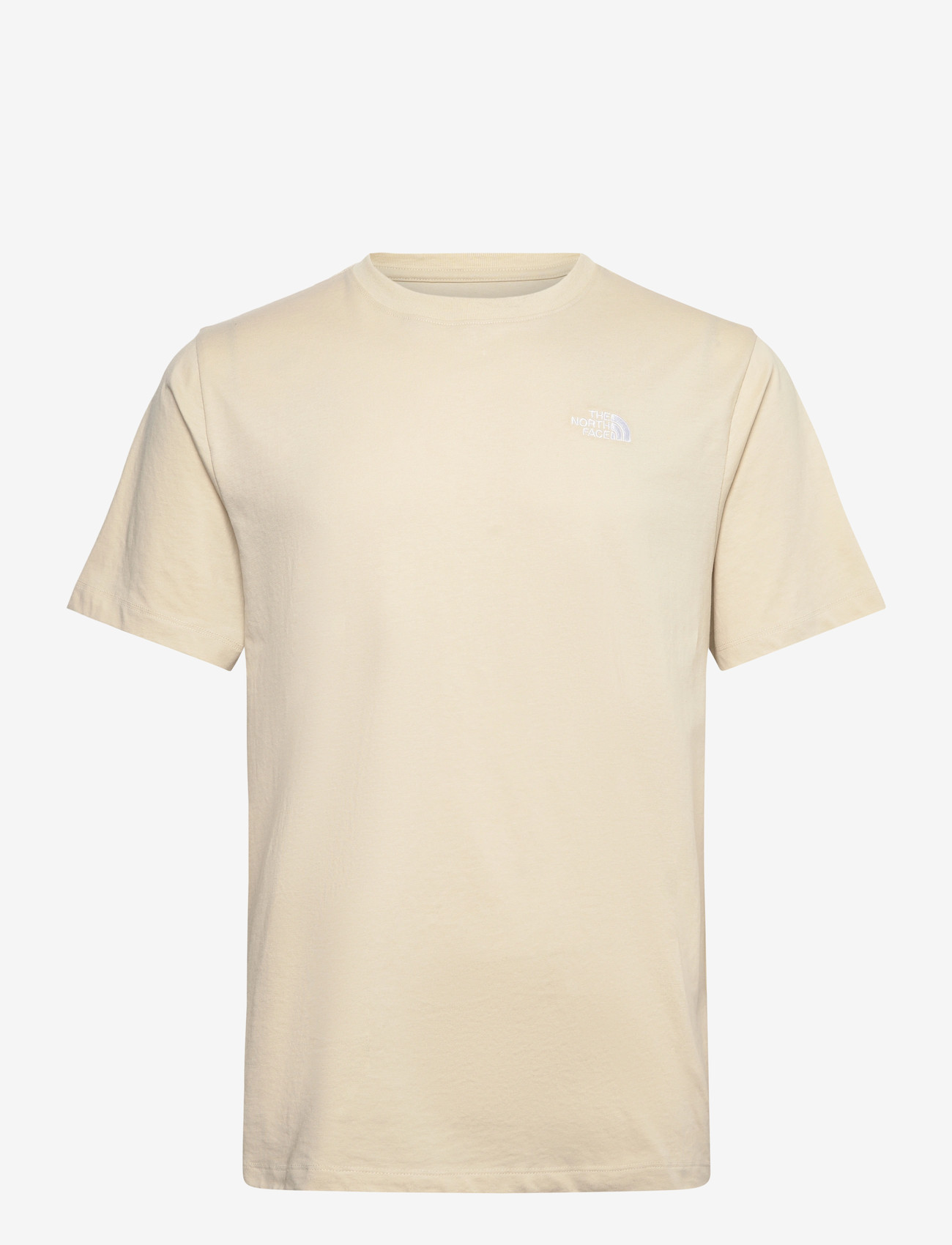 The North Face - M EVOLUTION SIMPLE DOME REGULAR SHORT SL - t-shirts - desert stone - 1