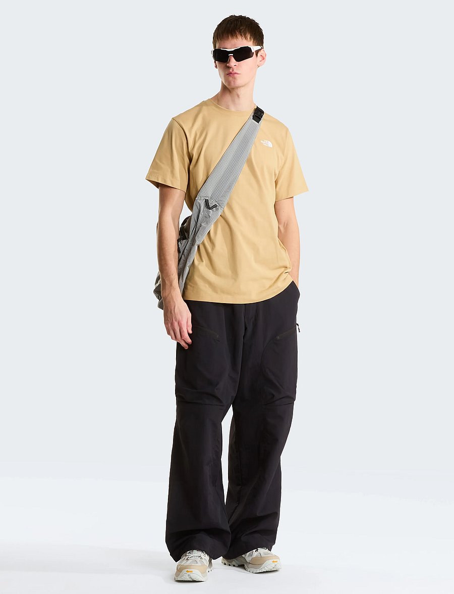 The North Face - M EVOLUTION SIMPLE DOME REGULAR SHORT SL - oberteile & t-shirts - khaki stone - 3