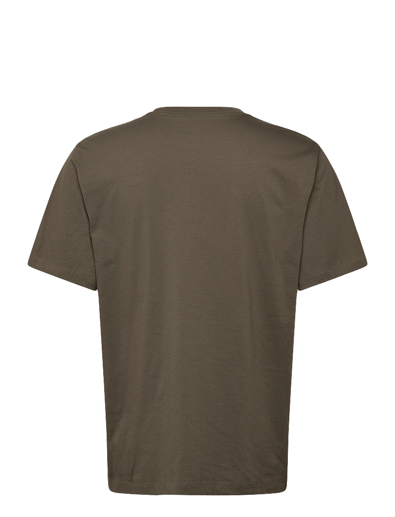 The North Face - M EVOLUTION SIMPLE DOME REGULAR SHORT SL - alussärgid ja t-särgid - new taupe green - 2