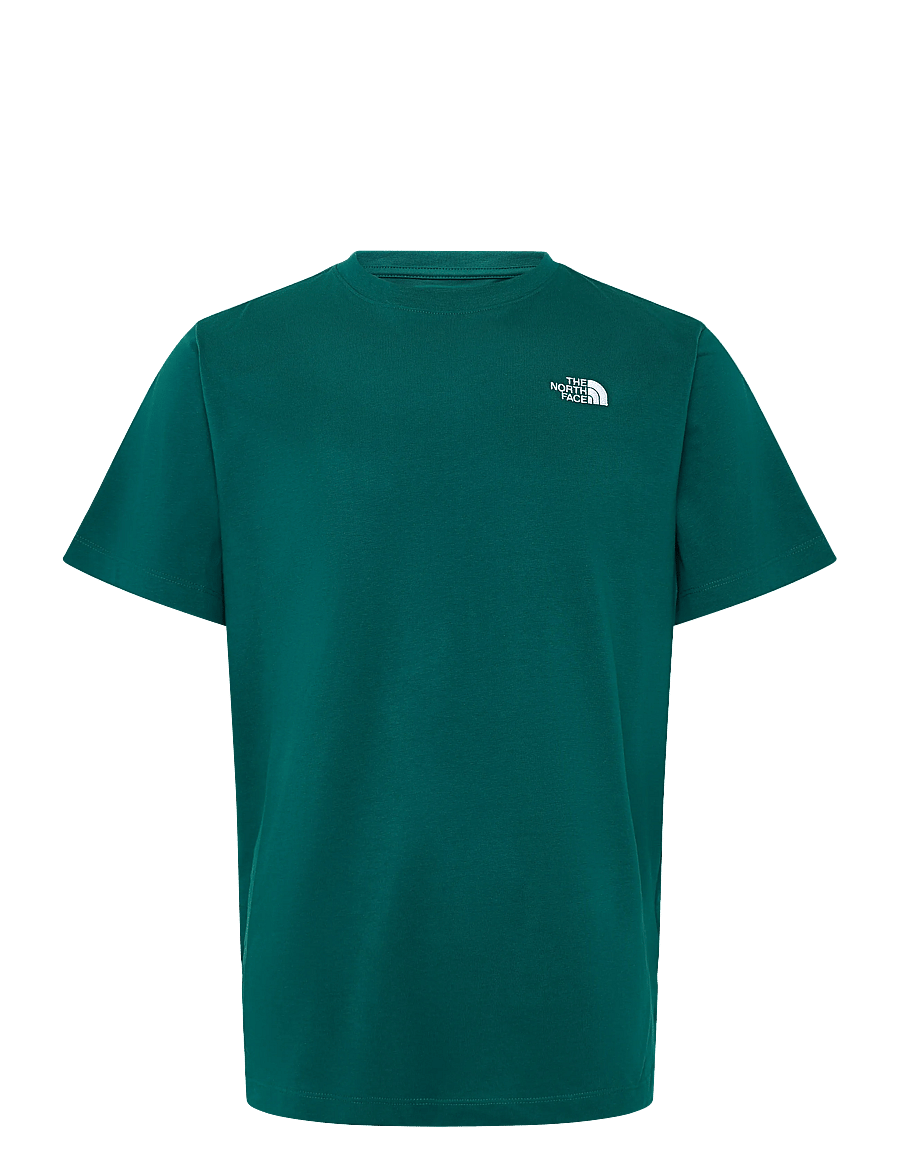 The North Face - M EVOLUTION SIMPLE DOME REGULAR SHORT SL - t-shirts - pacific teal - 1