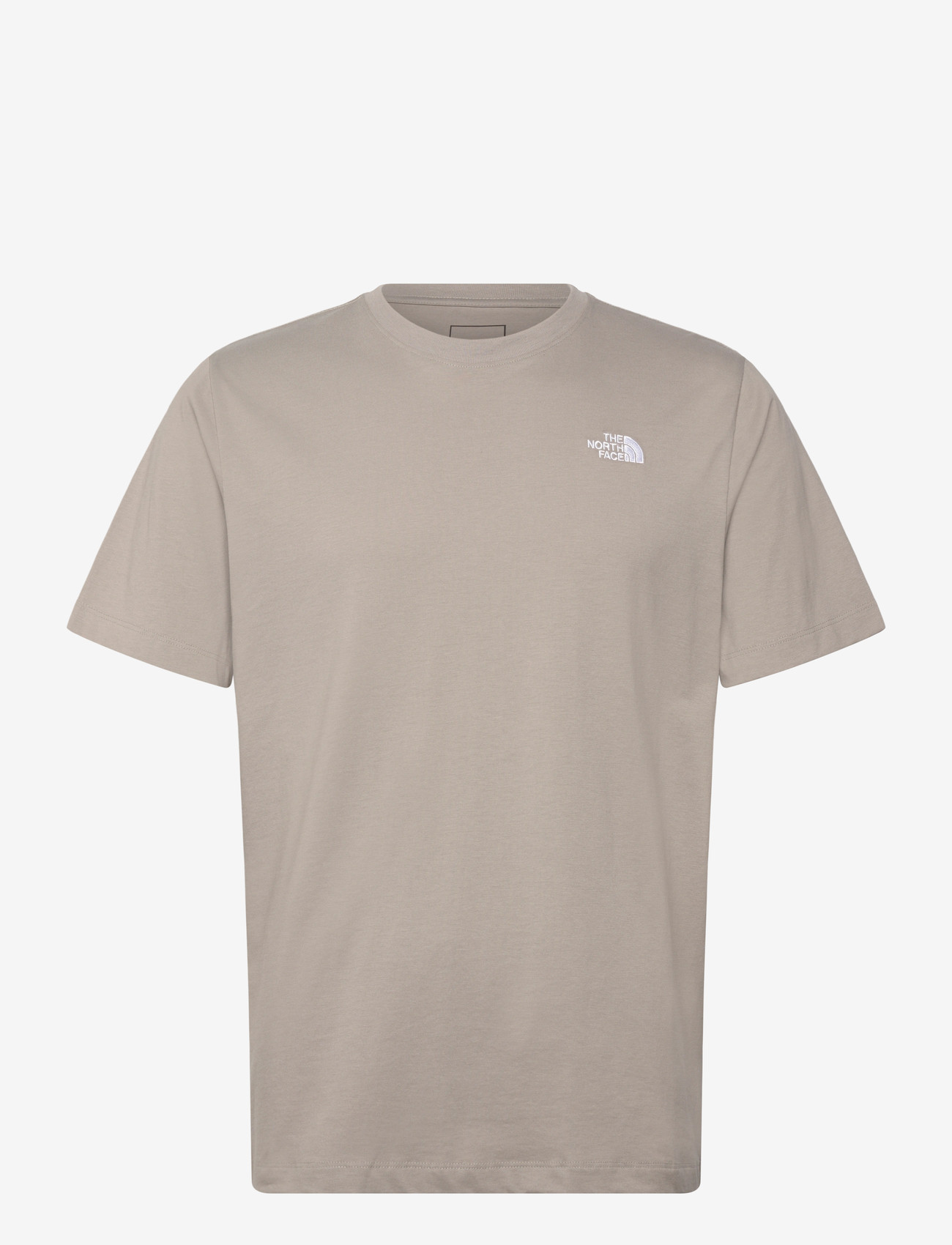 The North Face - M EVOLUTION SIMPLE DOME REGULAR SHORT SL - t-shirts - stone slab - 1