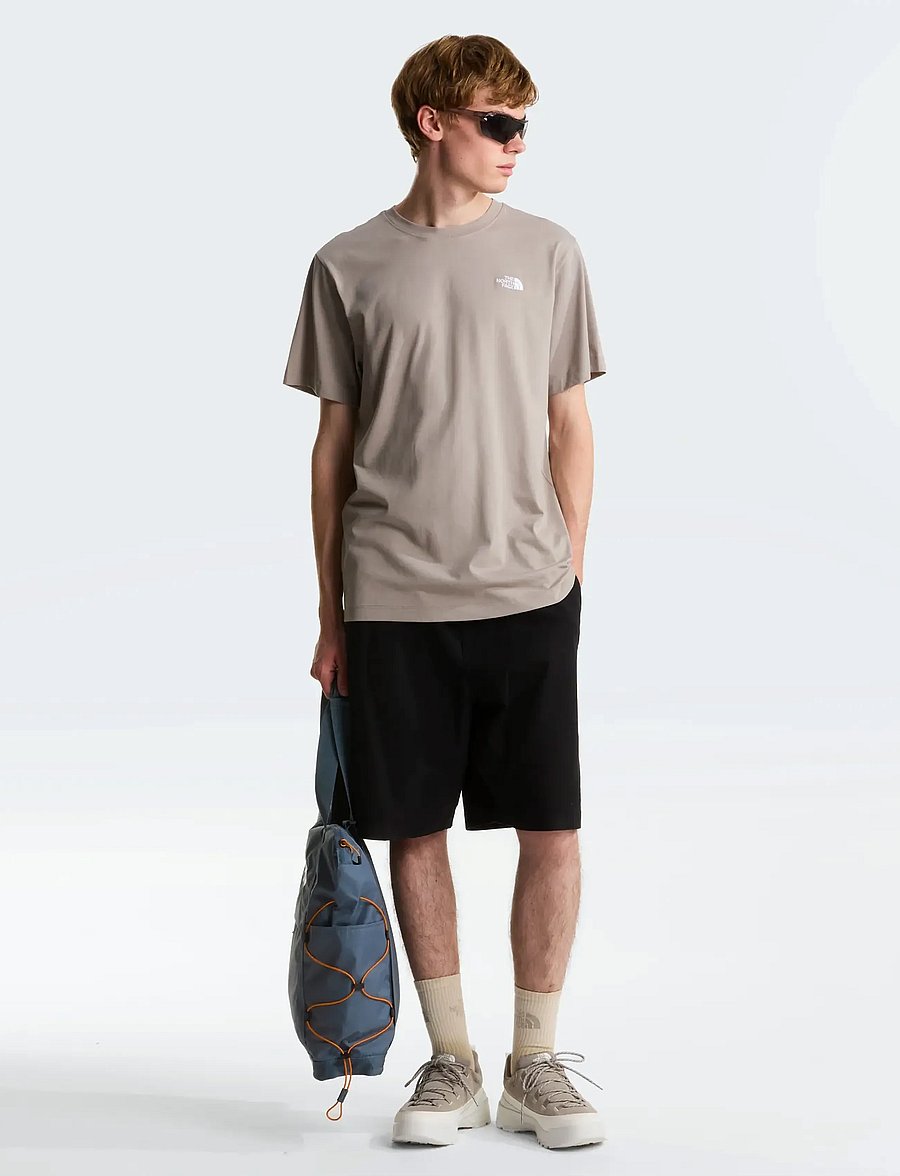 The North Face - M EVOLUTION SIMPLE DOME REGULAR SHORT SL - topit & t-paidat - stone slab - 3