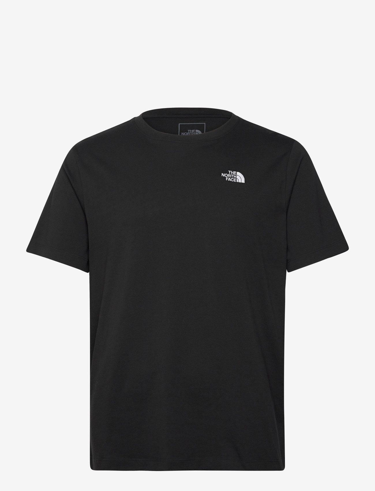 The North Face - M EVOLUTION SIMPLE DOME REGULAR SHORT SL - oberteile & t-shirts - tnf black - 1
