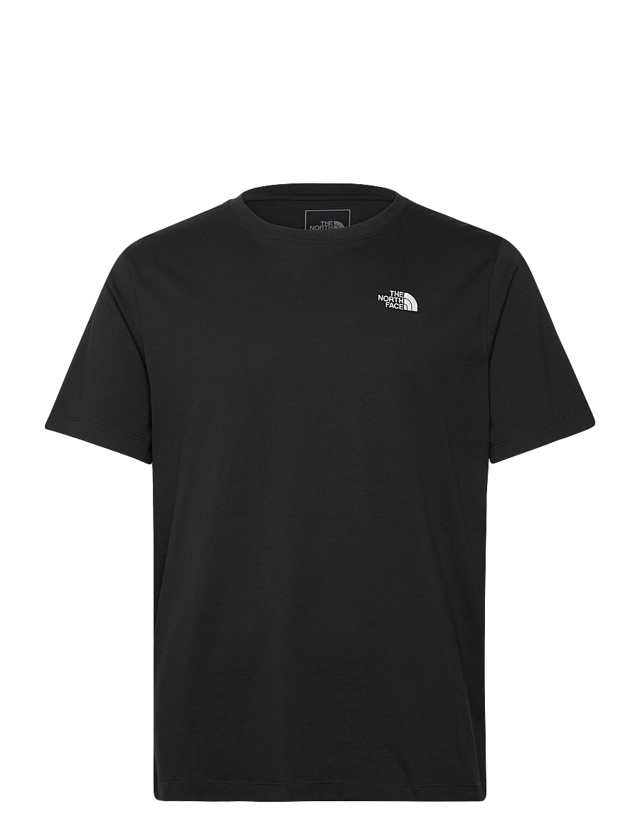 The North Face - M EVOLUTION SIMPLE DOME REGULAR SHORT SL - topper & t-skjorter - tnf black - 1